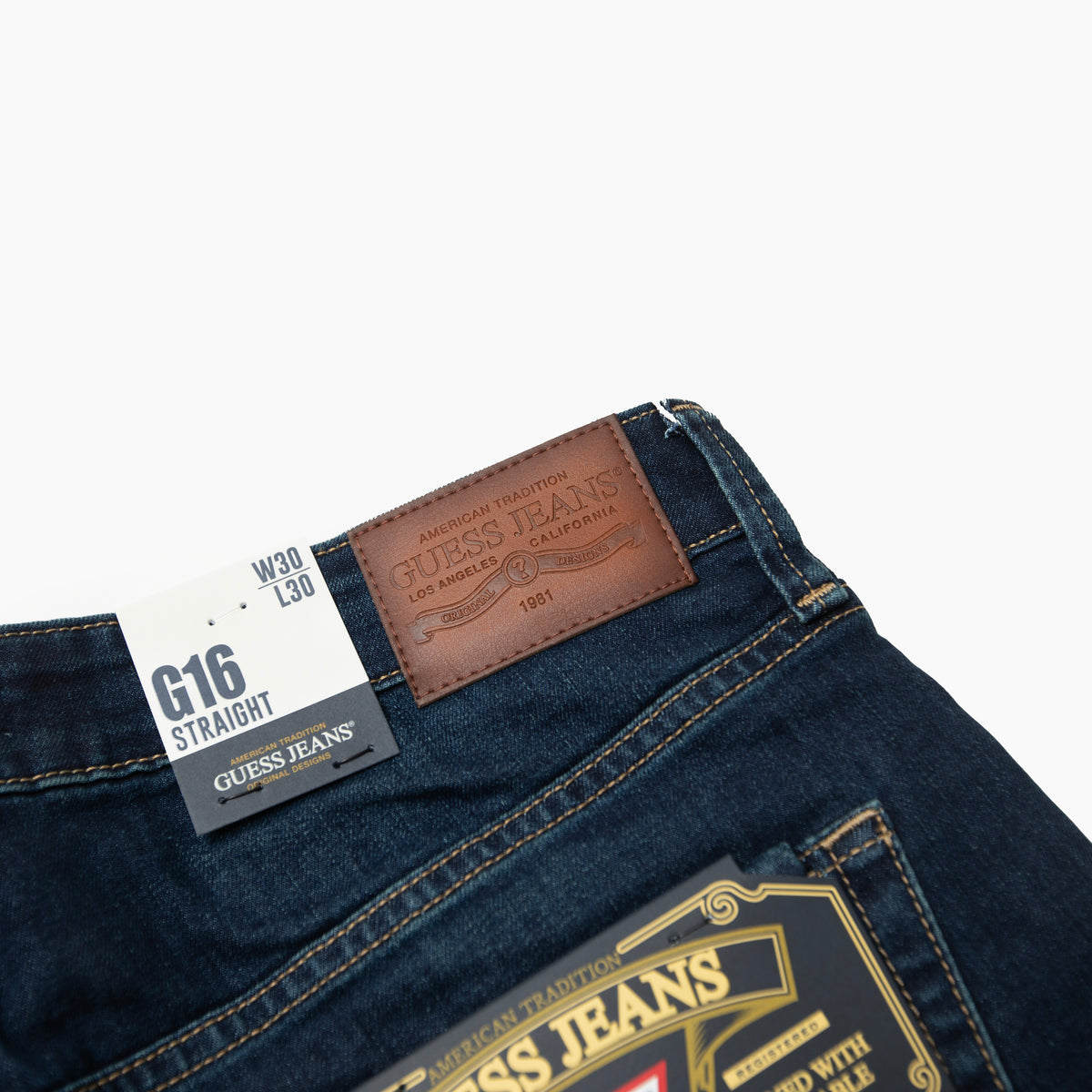 GUESS JEANS G16 Utility Straight デニムパンツ ジーンズ