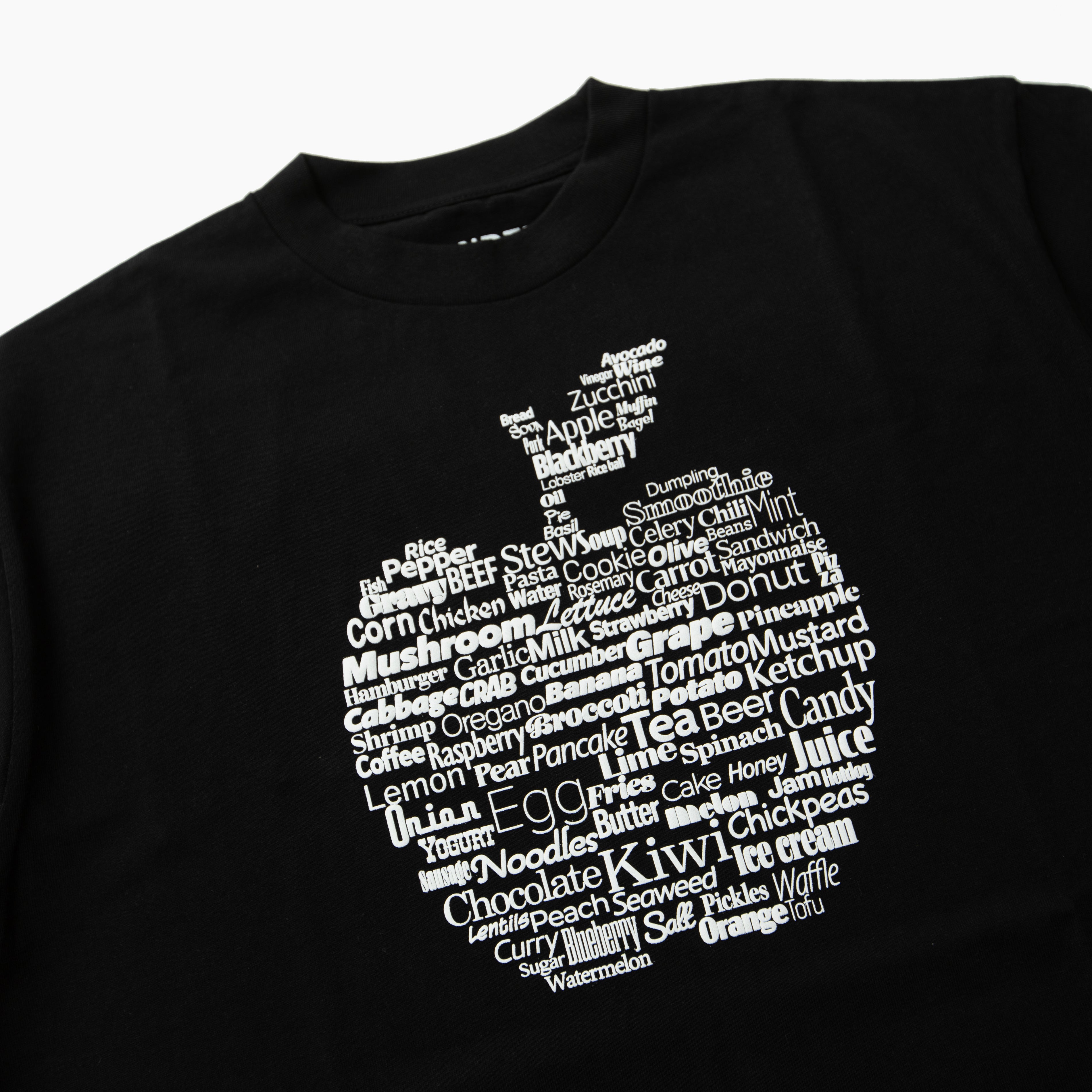 HANDTEX SS PRINT Tee BLACK HT1-CST-6