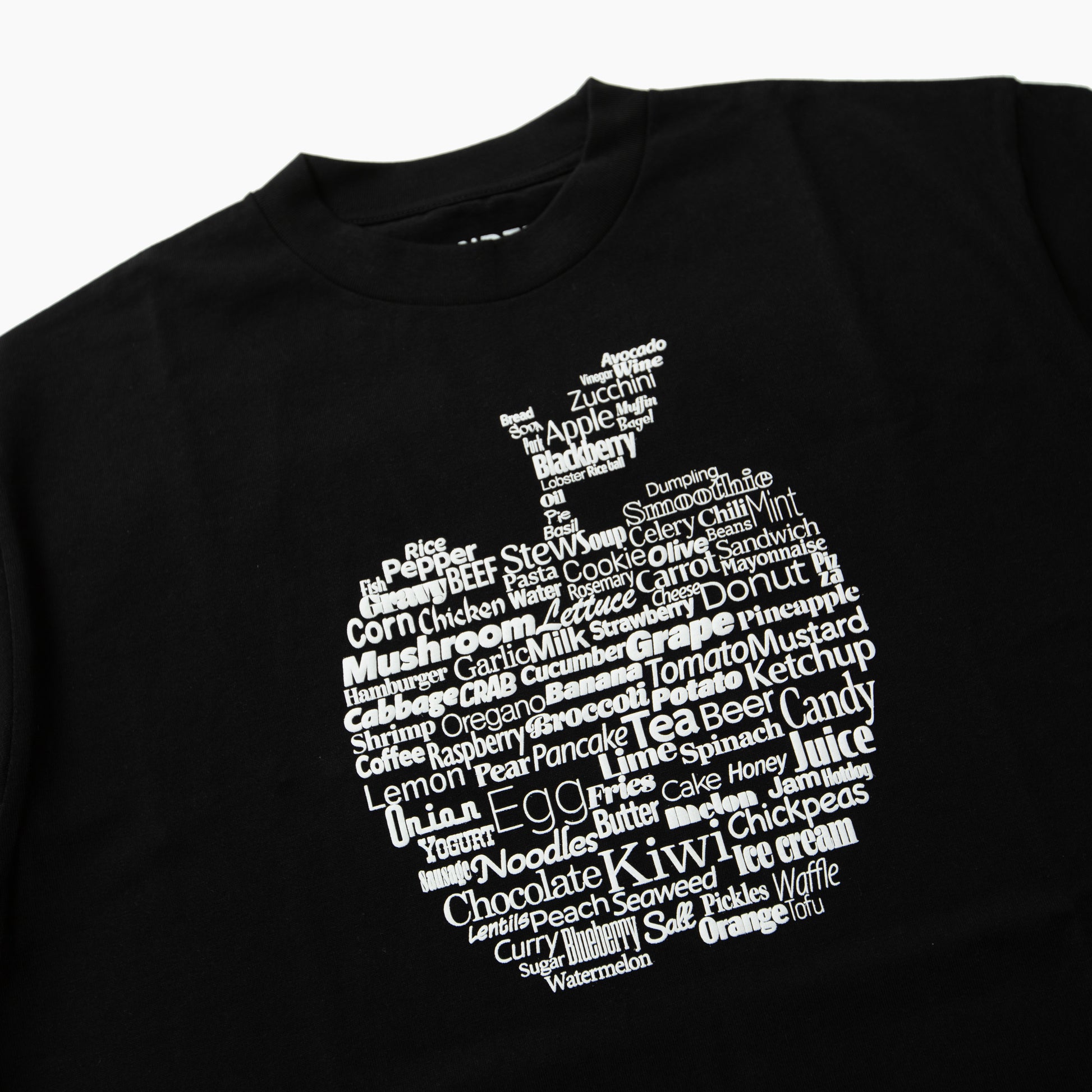 HANDTEX SS PRINT Tee BLACK HT1-CST-6