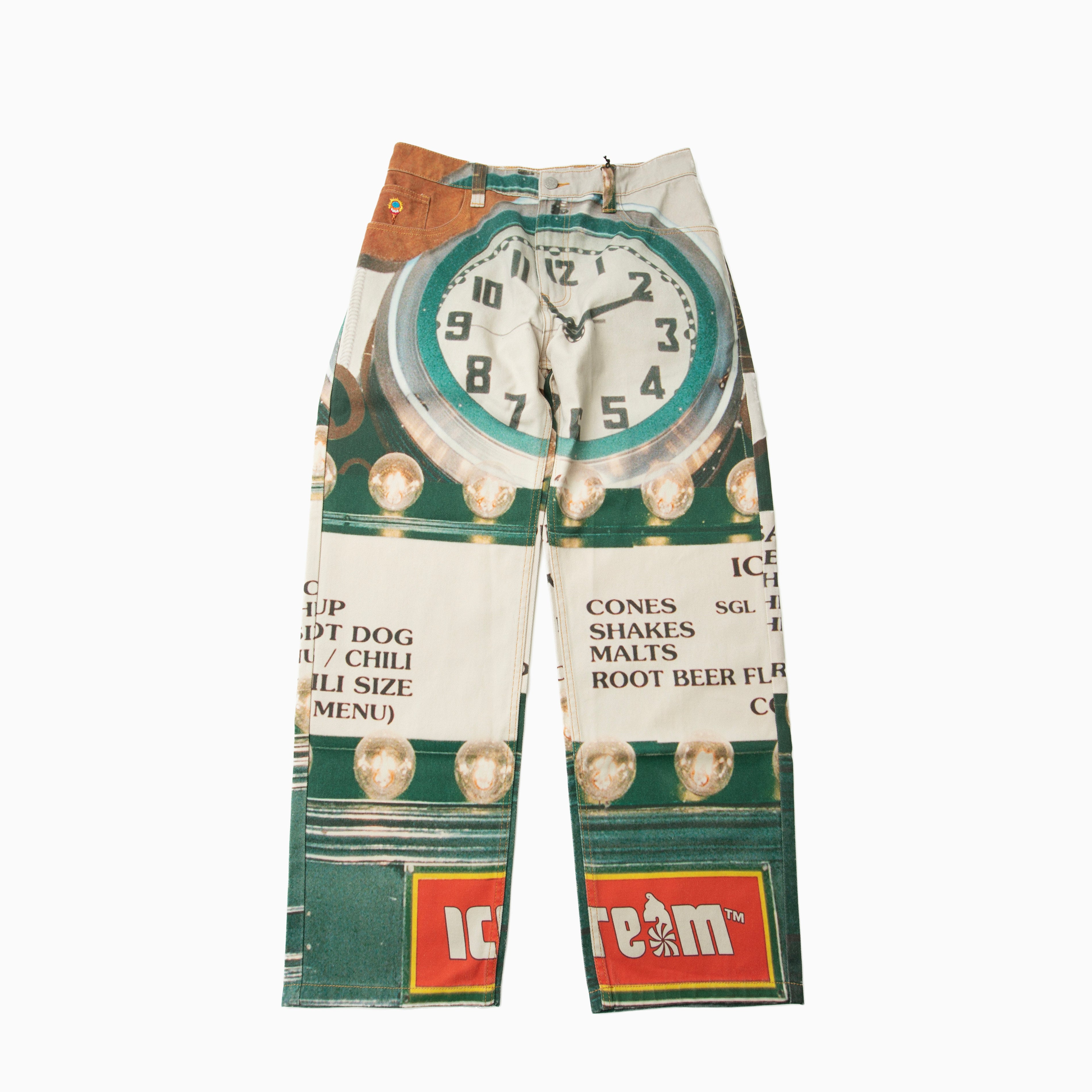 Icecream EU PARLOR DOUBLE SCOOP DENIM PANTS