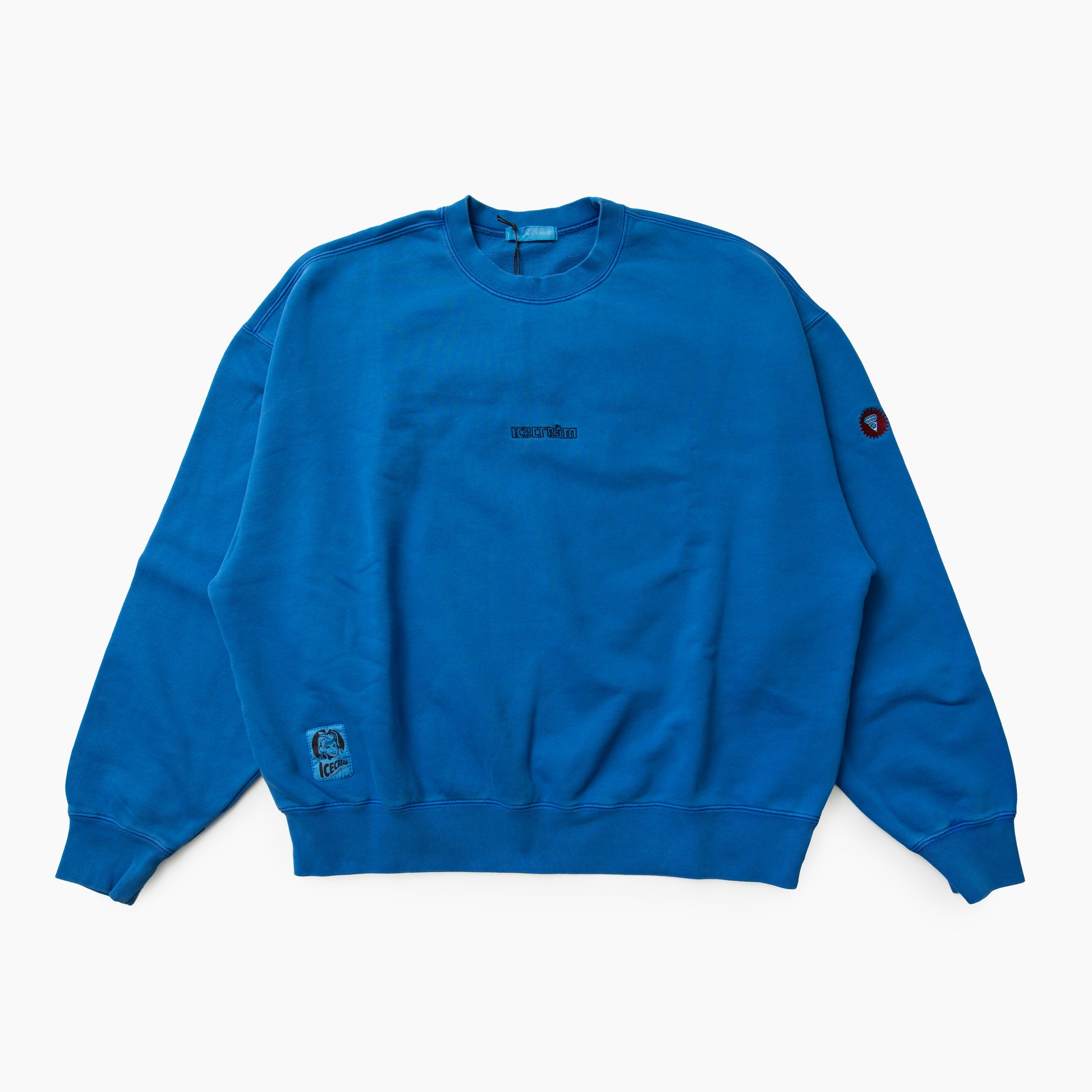 Icecream OVERDYED SWEATSHIRT RUNNING DOG