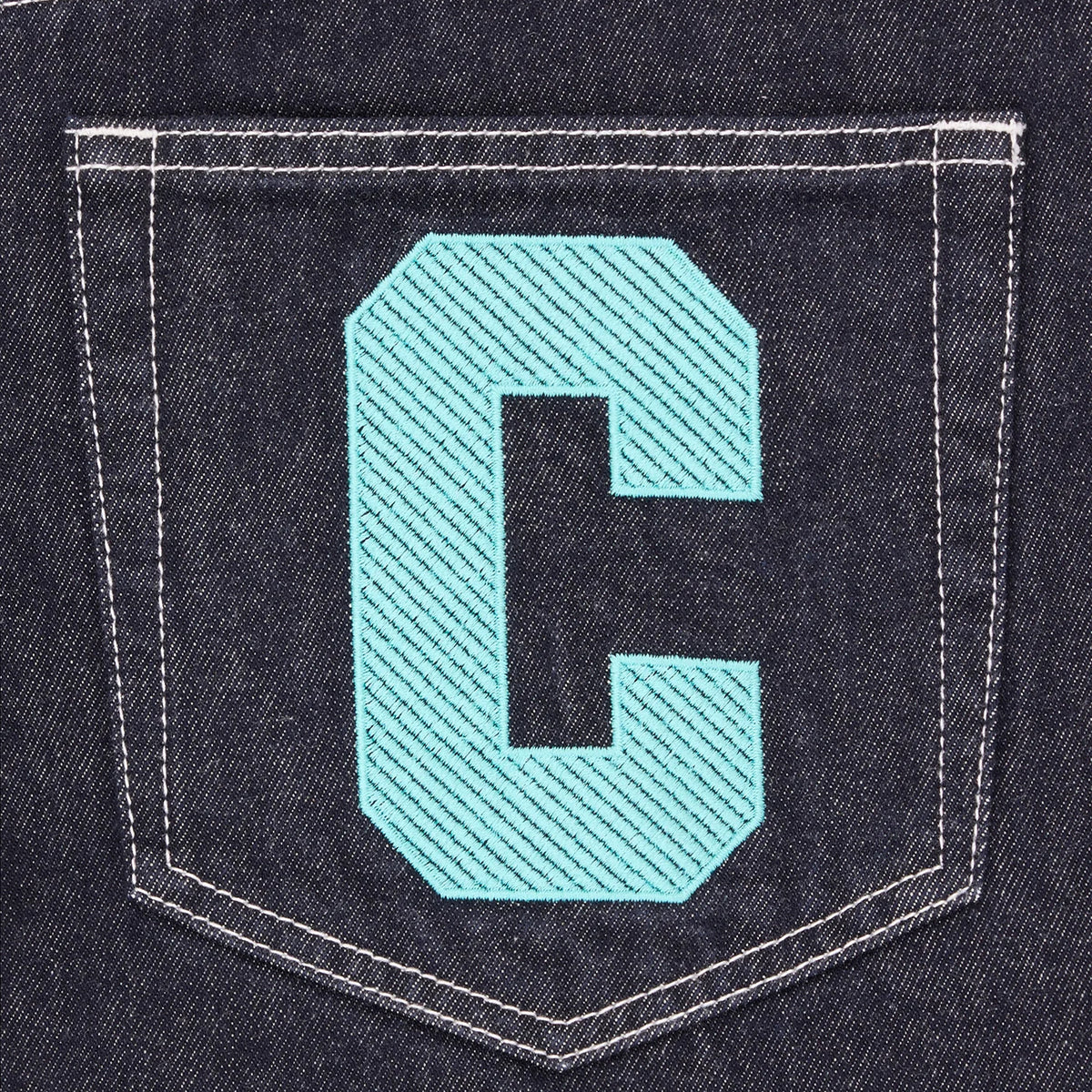 ICECREAM EU TRIPLE SCOOP RUNNING DOG DENIM PANTS
