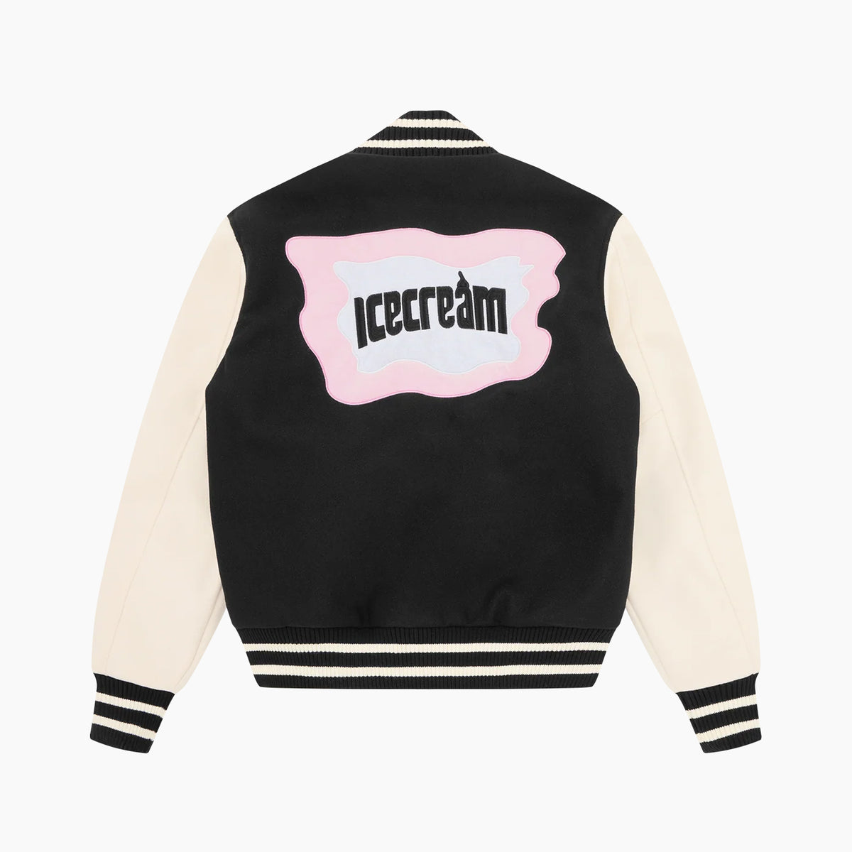 ICECREAM EU CONES & BONES VARSITY JACKET