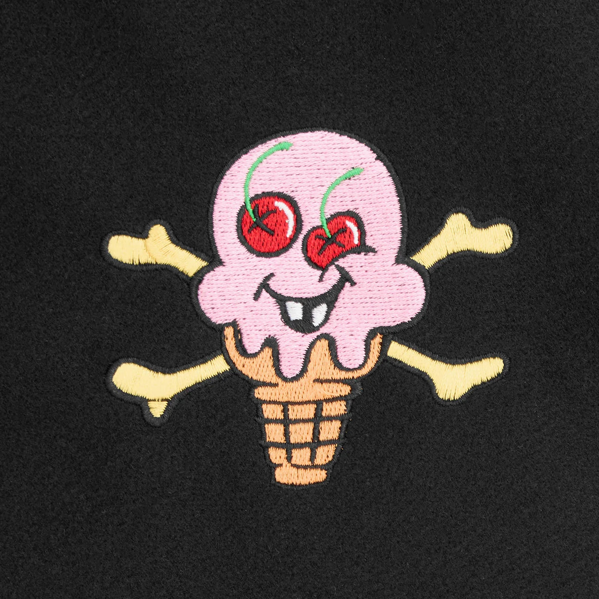 ICECREAM EU CONES & BONES VARSITY JACKET