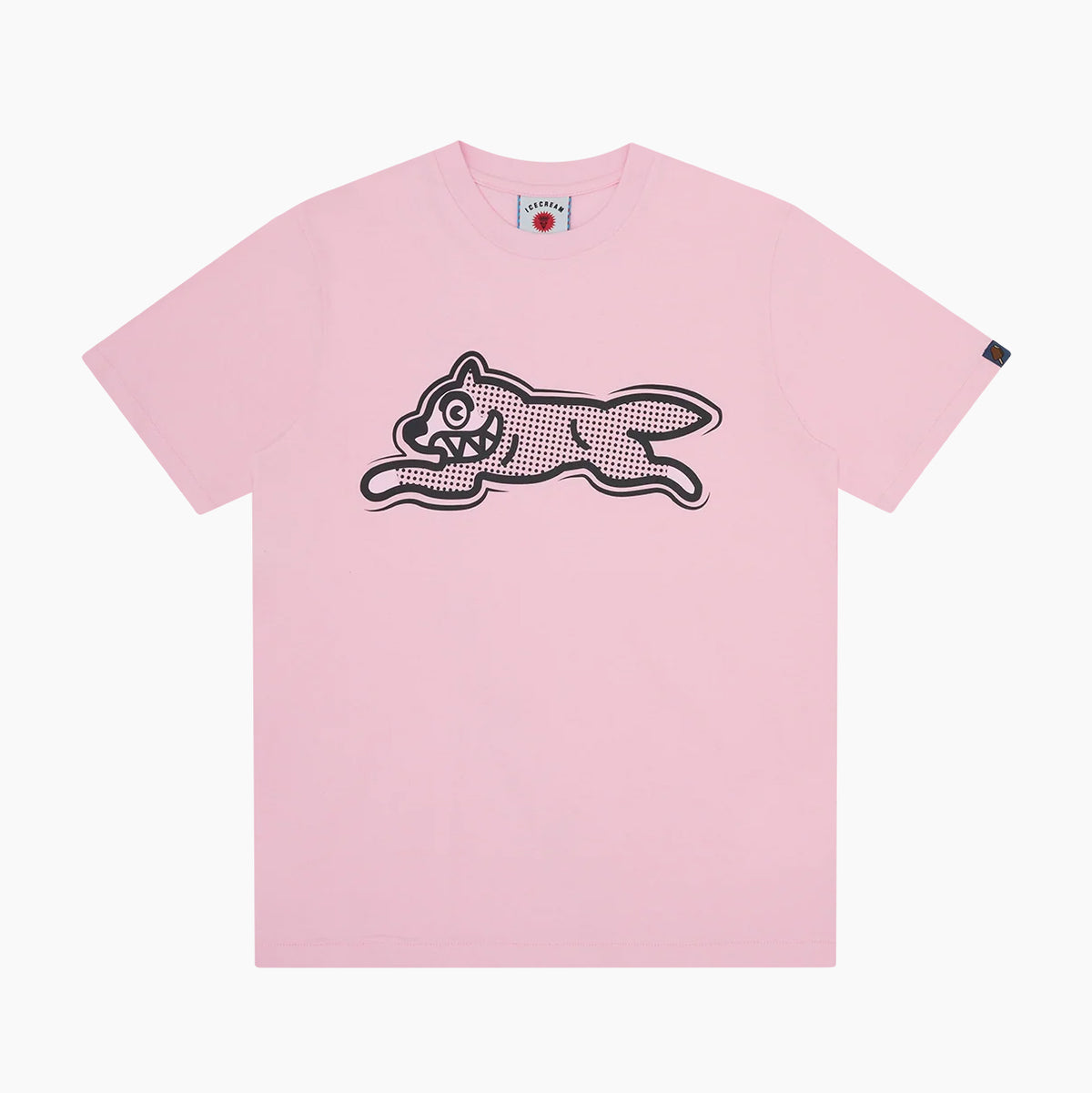 ICECREAM EU HALF TONE RUNNING DOG T-SHIRT