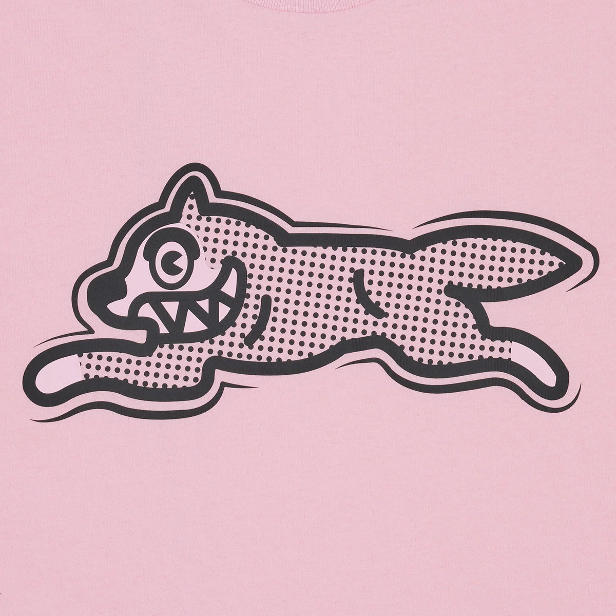 ICECREAM EU HALF TONE RUNNING DOG T-SHIRT