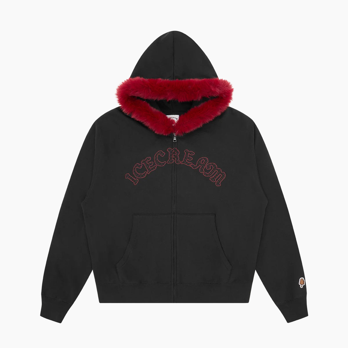 ICECREAM EU GOTHIC ZIP THROUGH HOOD