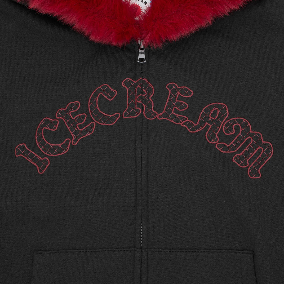 ICECREAM EU GOTHIC ZIP THROUGH HOOD