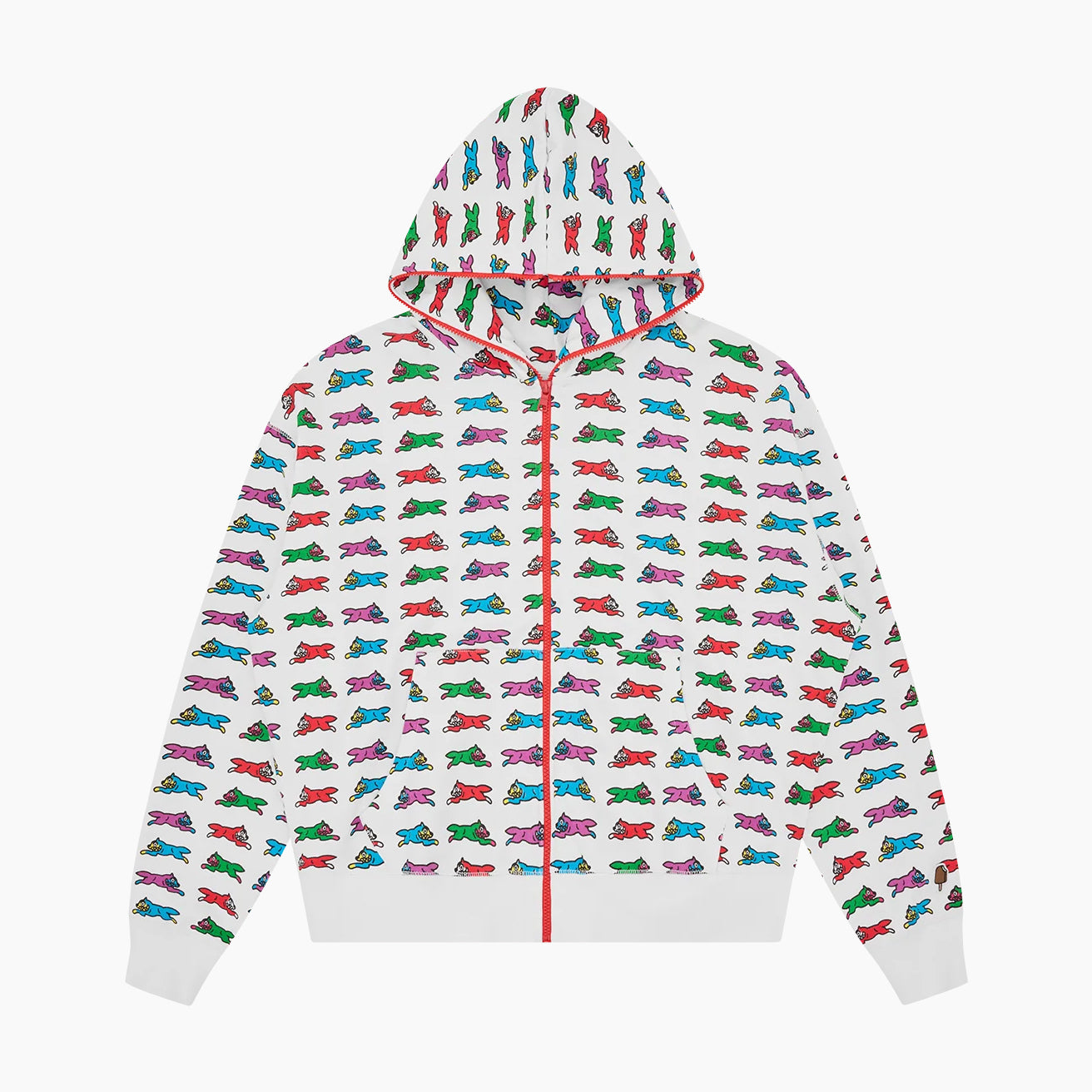 ICECREAM EU REPEAT RUNNING DOG ZIP THROUGH HOOD