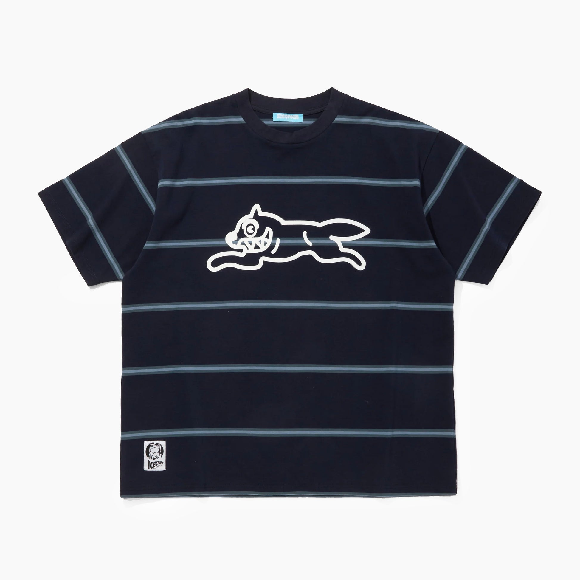 ICECREAM COTTON BORDER T-SHIRT ICEJP261C009