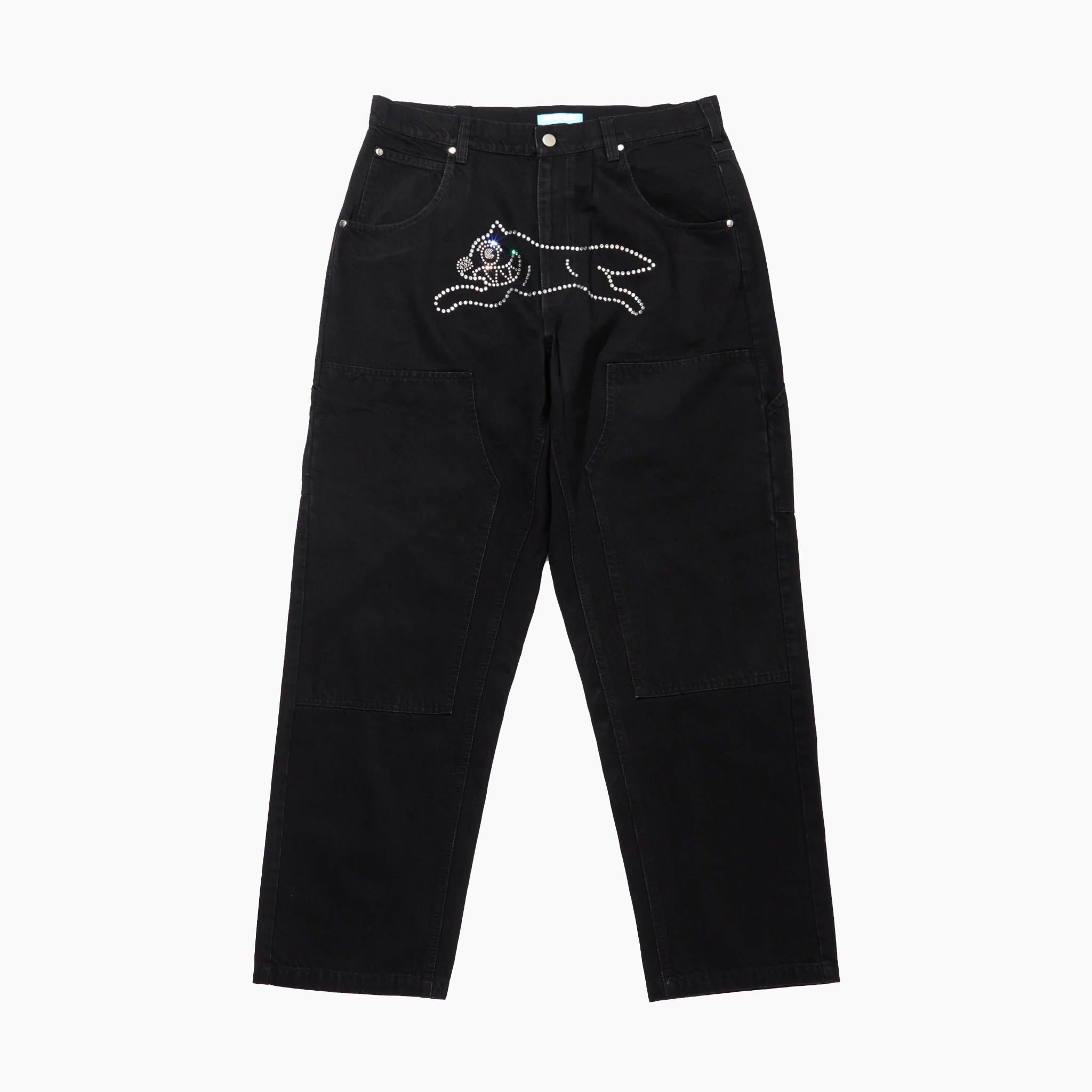 ICECREAM Rhinestone Buggy Denim