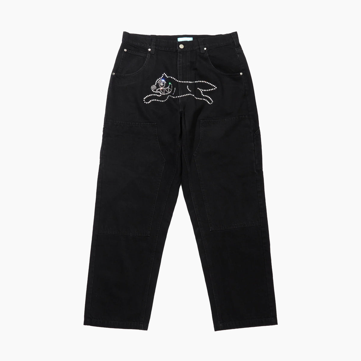ICECREAM Rhinestone Buggy Denim