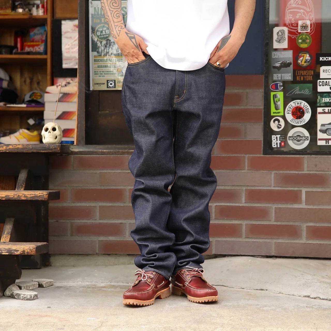 Cotton Research Club Selvage Indigo Denim Jeans