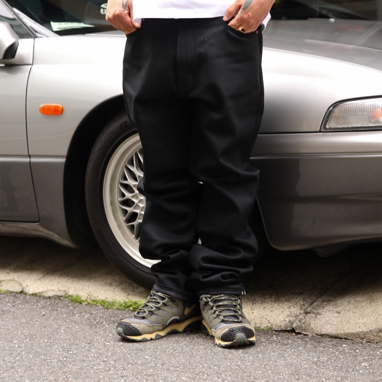 Cotton Research Club Selvage Black Denim Jeans