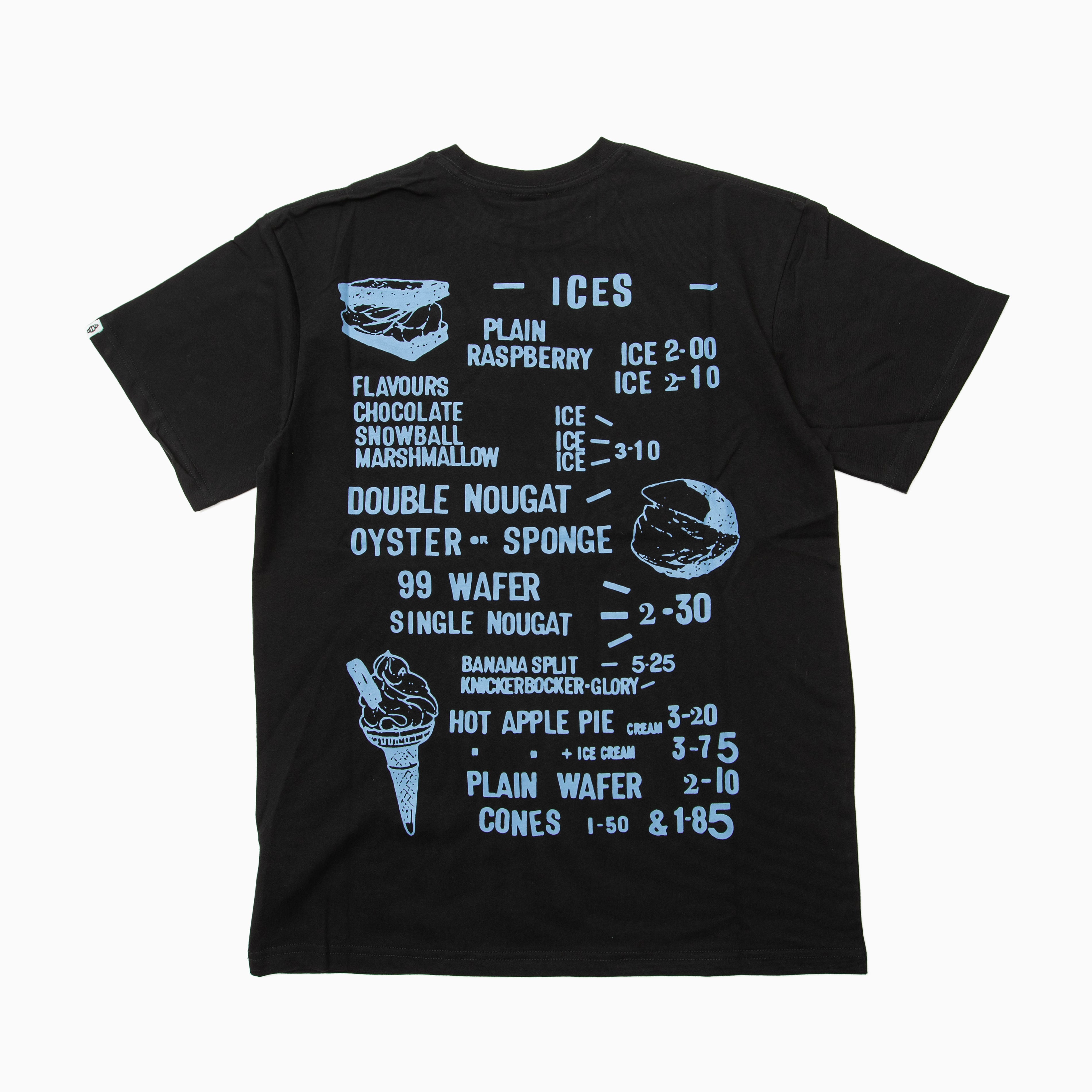 ICECREAM MENU T-SHIRT