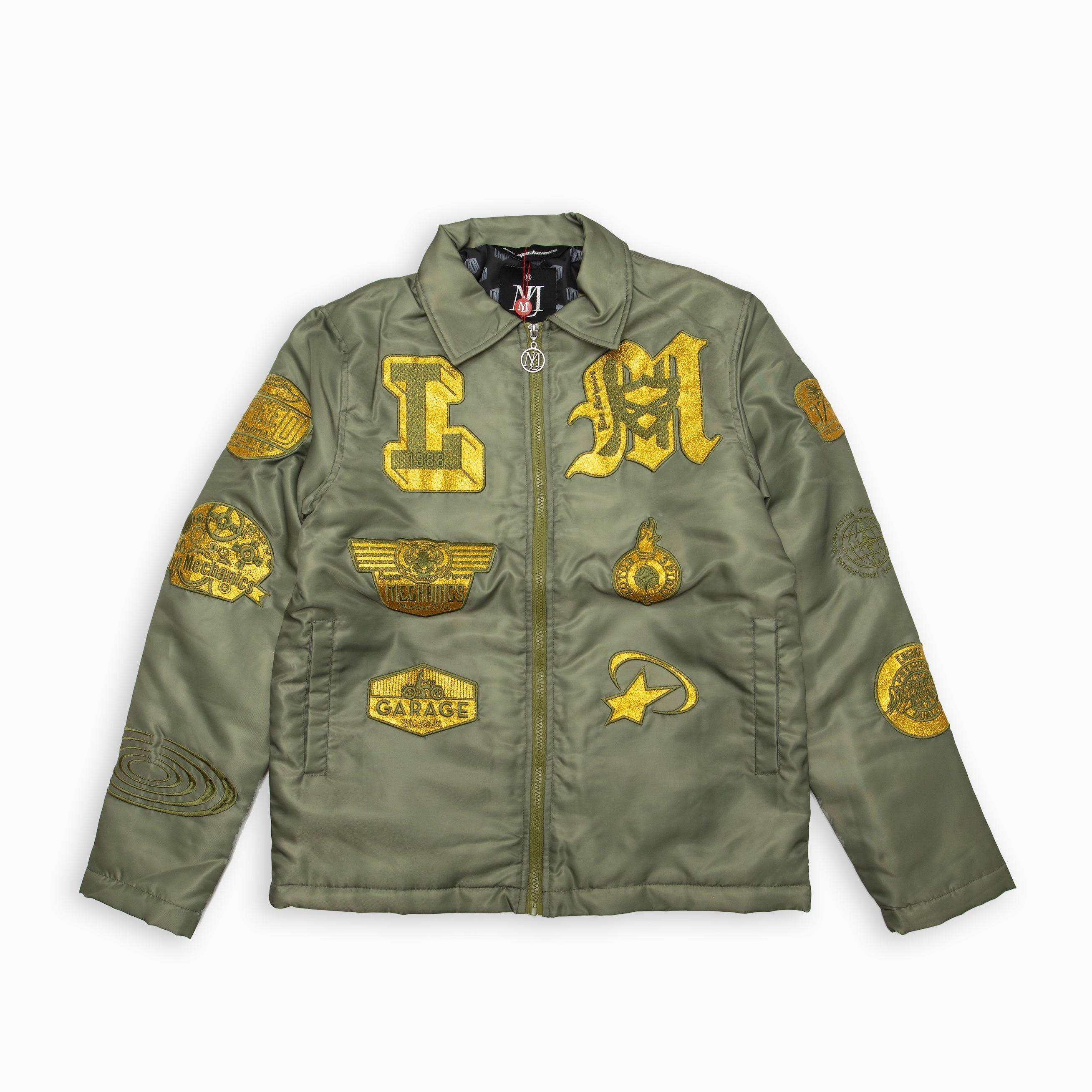 Live Mechanics Shine Well Jacket - olive