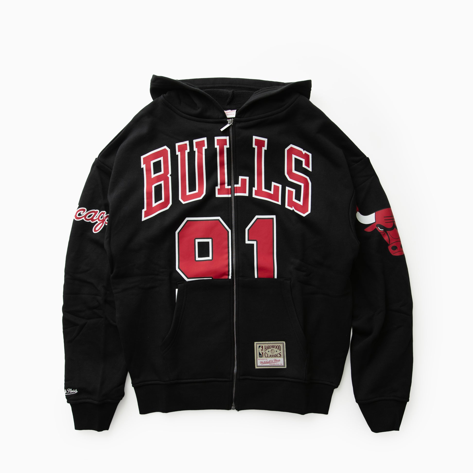 Mitchell and ness NBA MAXXED OUT HOODIE BULLS DENNIS RODMAN