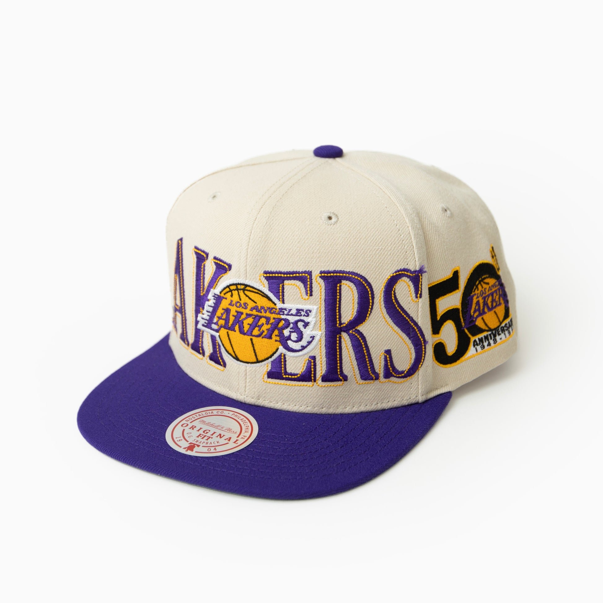 Mitchell and ness NBA ACROSS THE BOARD SNAPBACK LAKERS