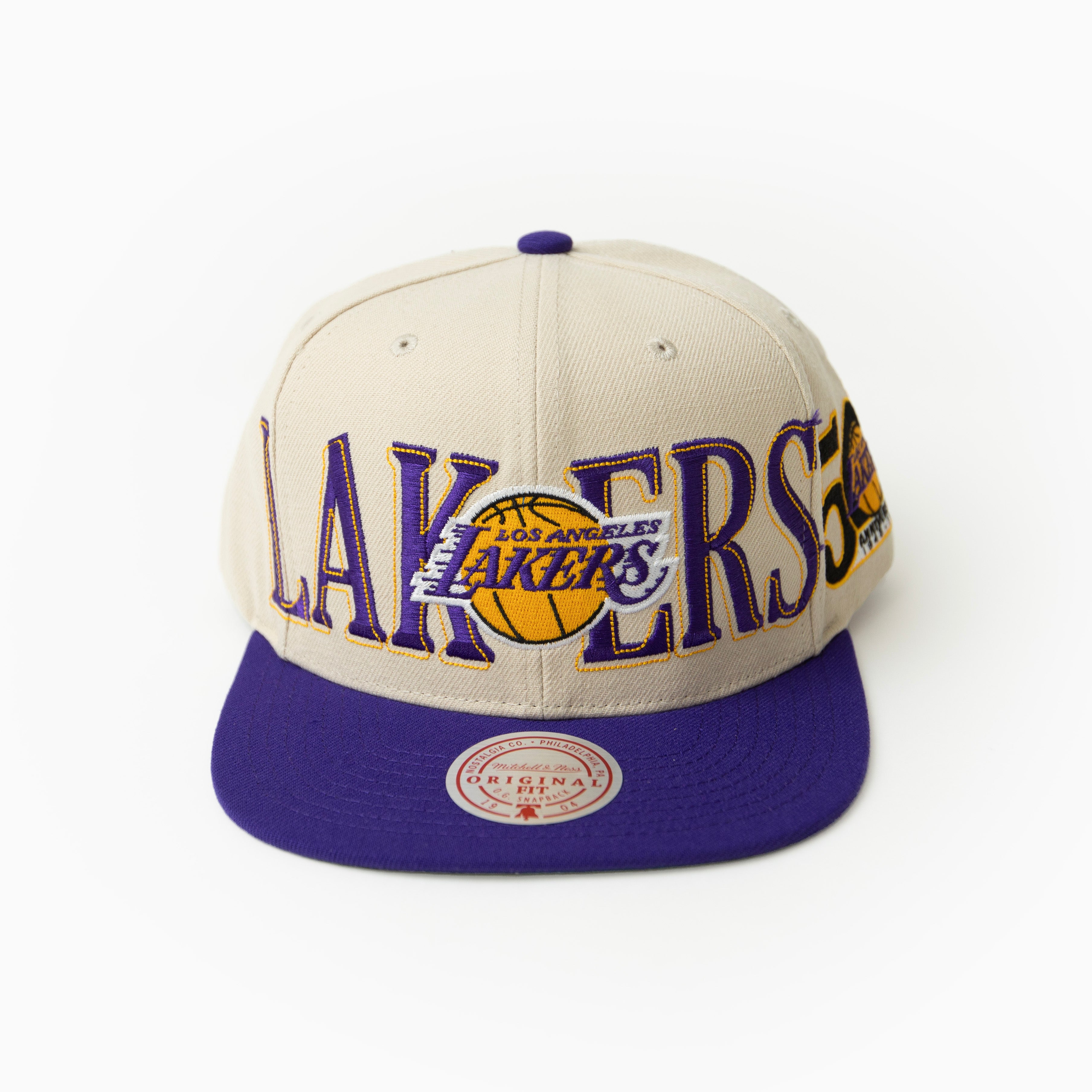 Mitchell and ness NBA ACROSS THE BOARD SNAPBACK LAKERS