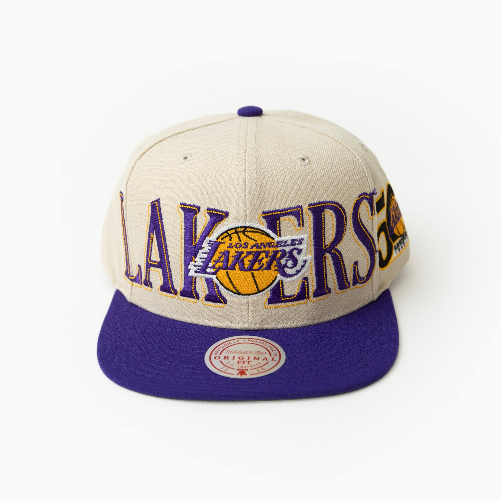 Mitchell and ness NBA ACROSS THE BOARD SNAPBACK LAKERS