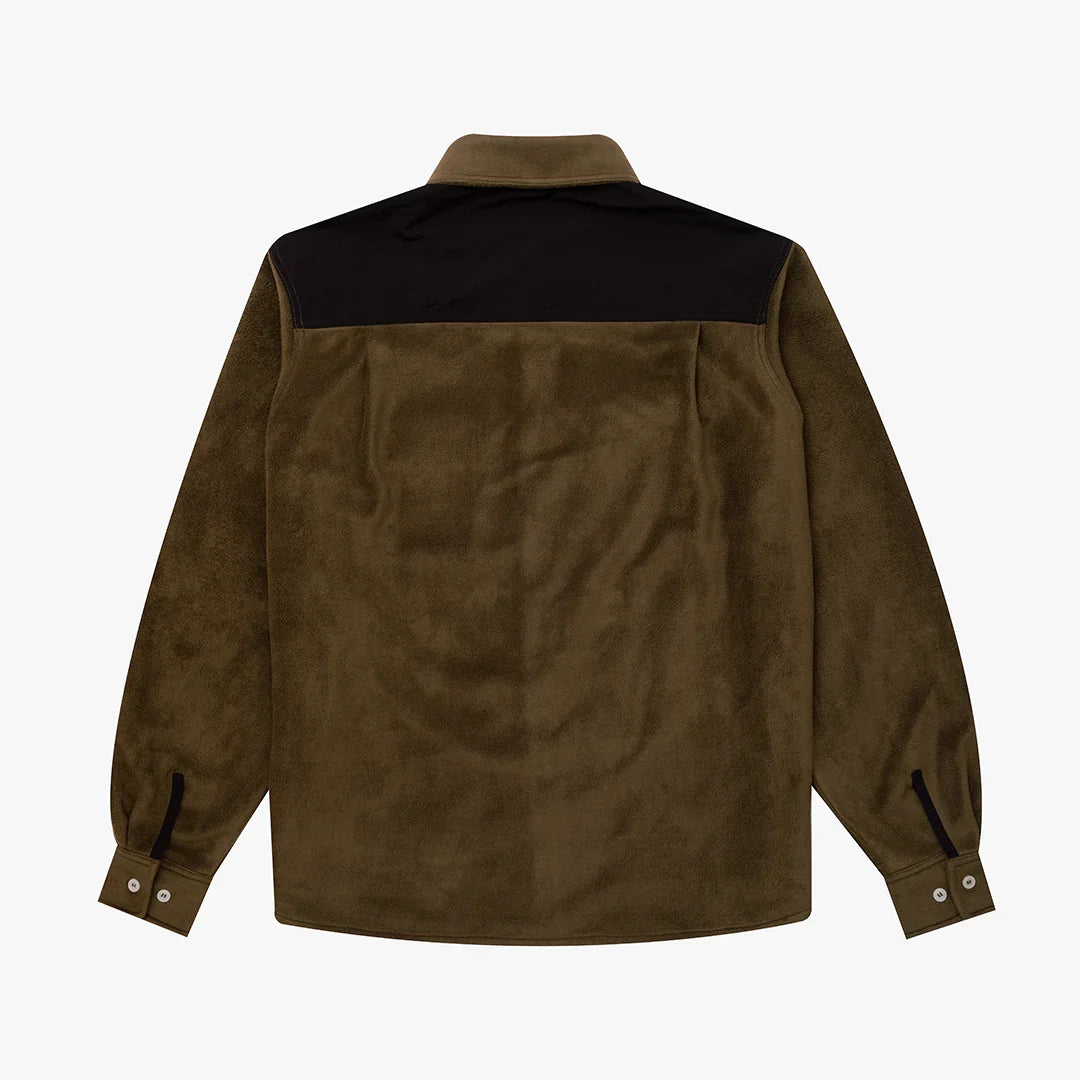 Parlez clothing MOTION FLEECE SHIRT MOSS