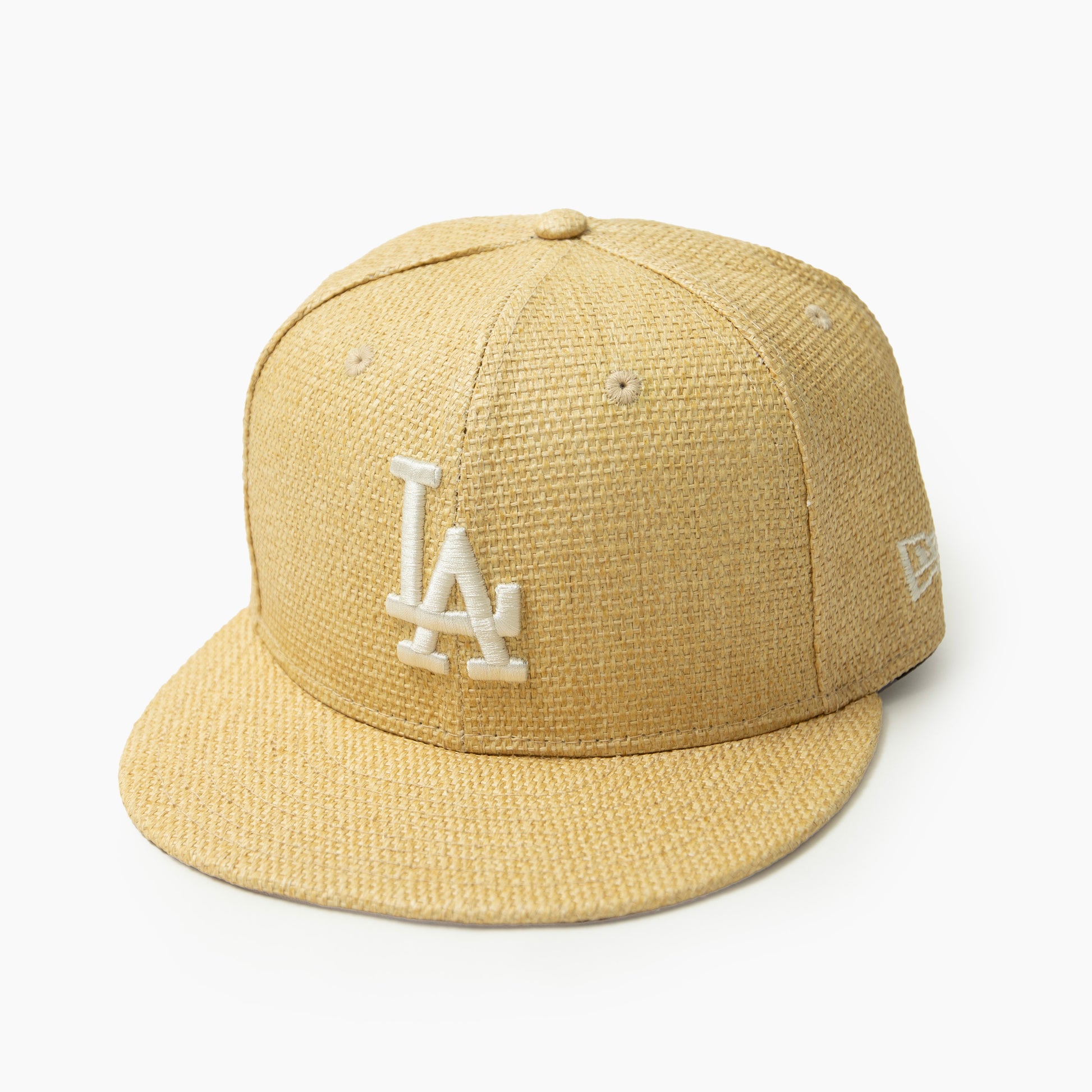 59FIFTY ロサンゼルス・ドジャース Paper Straw ナチュラル