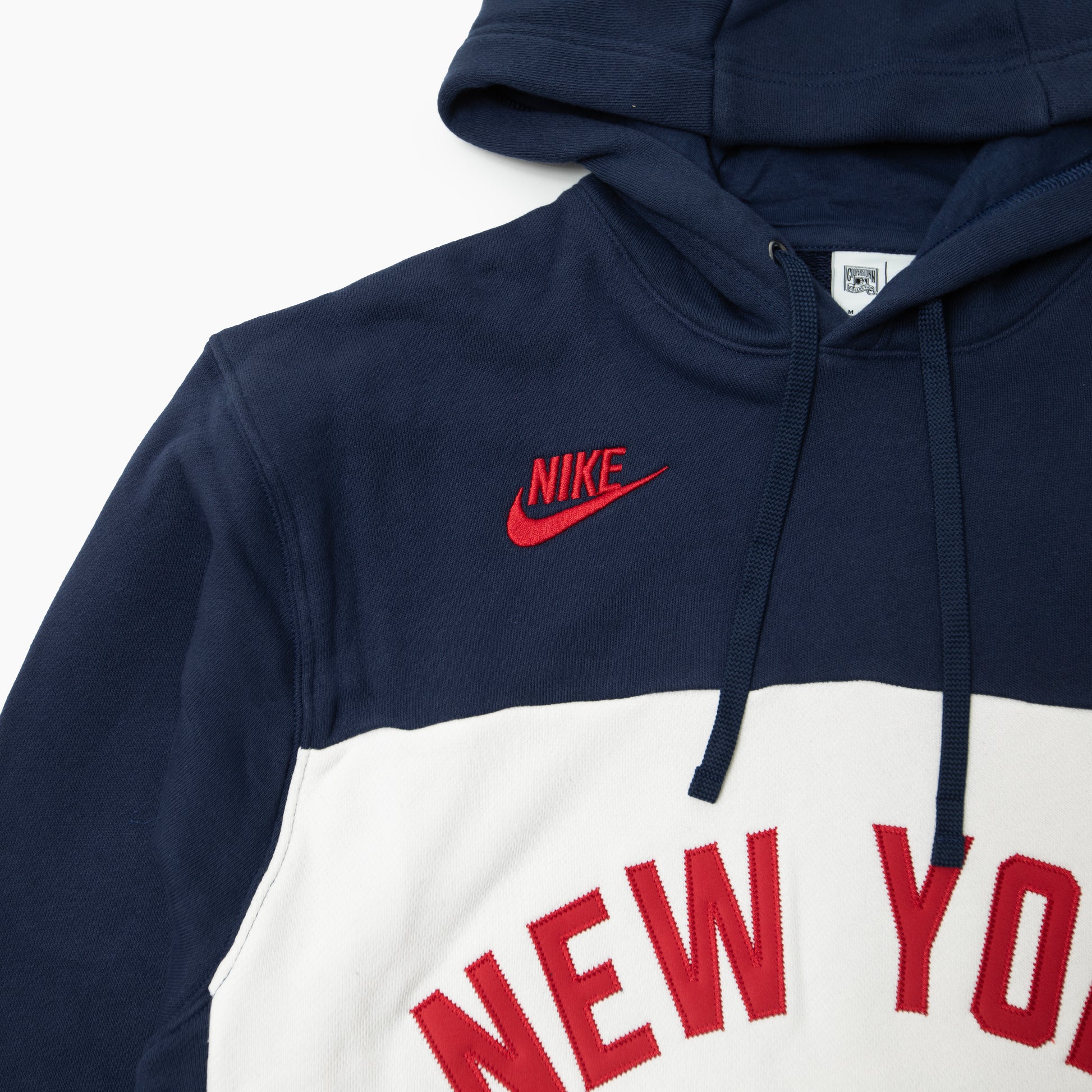 Nike MLB Cooperstown Legacy Colorblock French Terry Hoodie New York 040E-0H6Y-N27-GWA