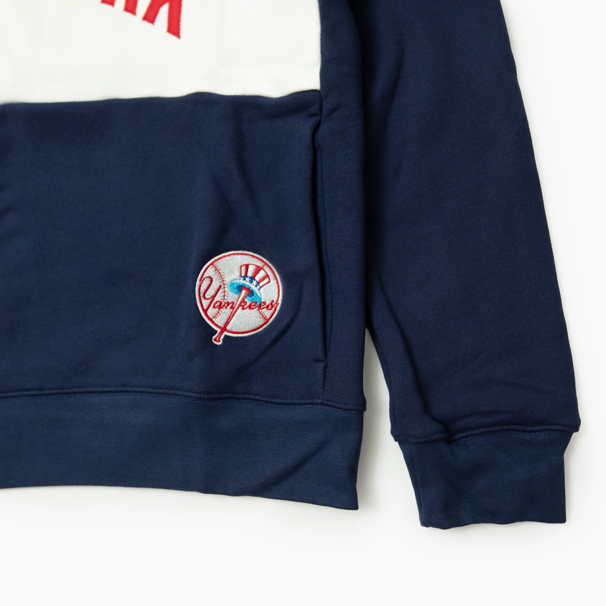 Nike MLB Cooperstown Legacy Colorblock French Terry Hoodie New York 040E-0H6Y-N27-GWA