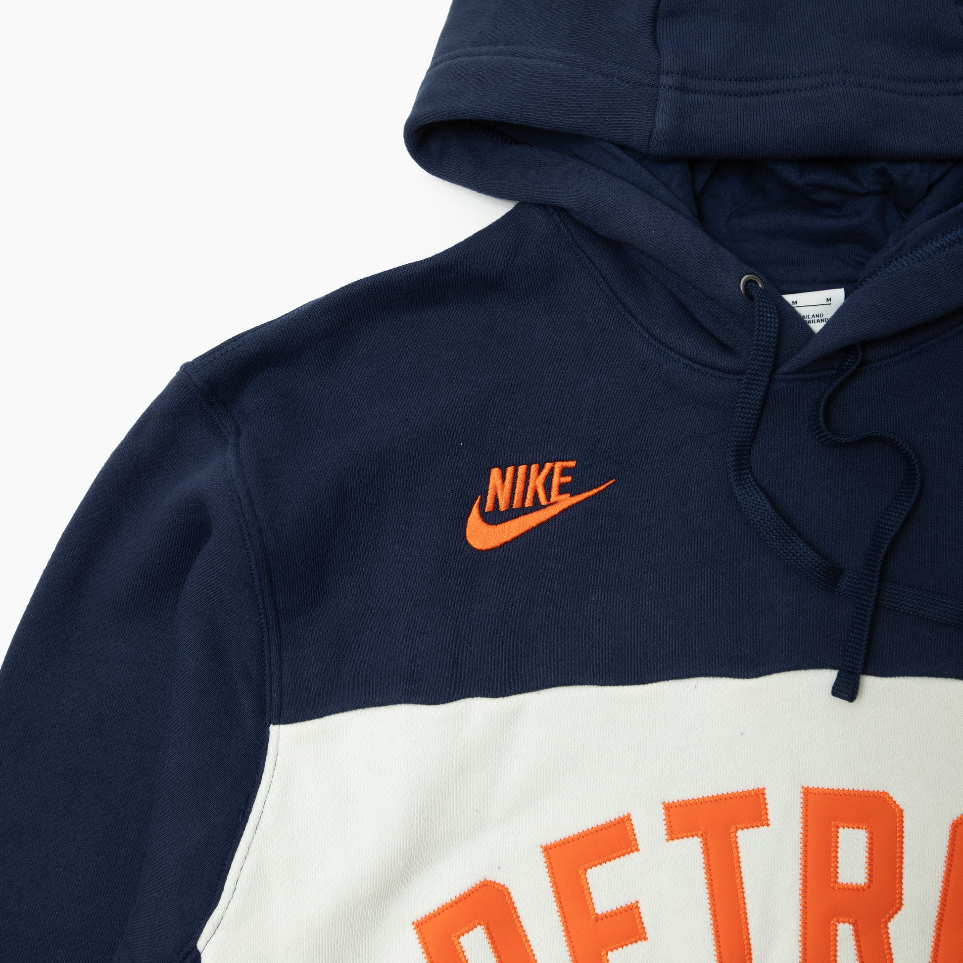 Nike MLB Cooperstown Legacy Colorblock French Terry Hoodie Detroit 040E-0H6Y-D61-GWA