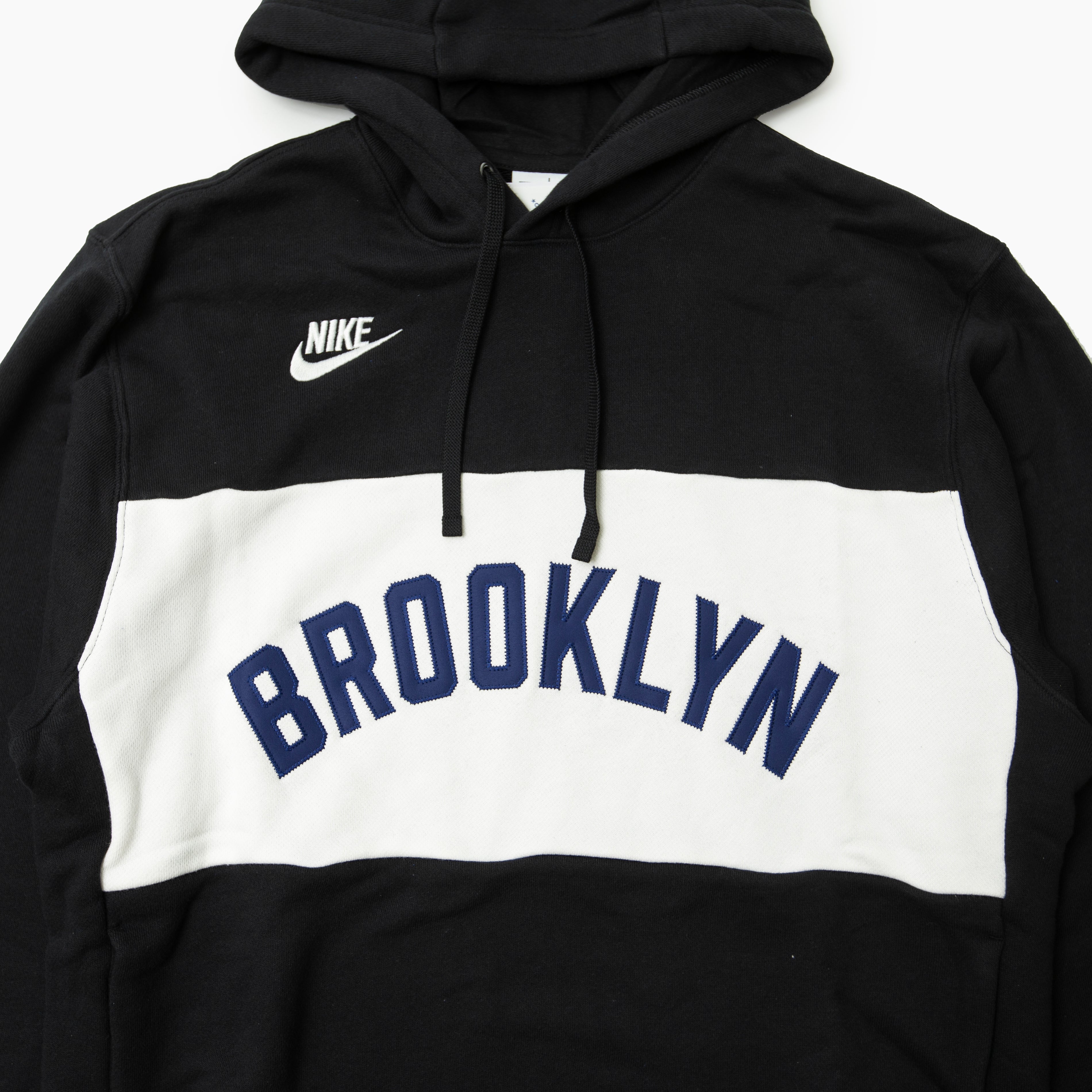Nike MLB Cooperstown Legacy Colorblock French Terry Hoodie Brooklyn 040E-0H6U-KB-GWA