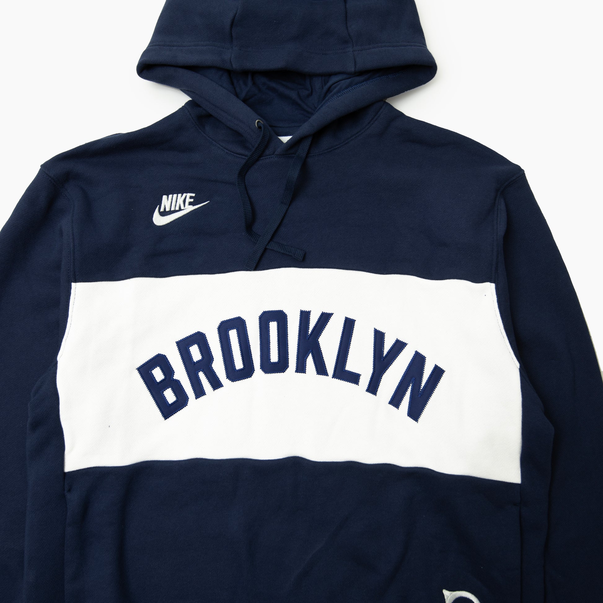 Nike MLB Cooperstown Legacy Colorblock French Terry Hoodie Brooklyn 040E-0H6Y-KB-GWA
