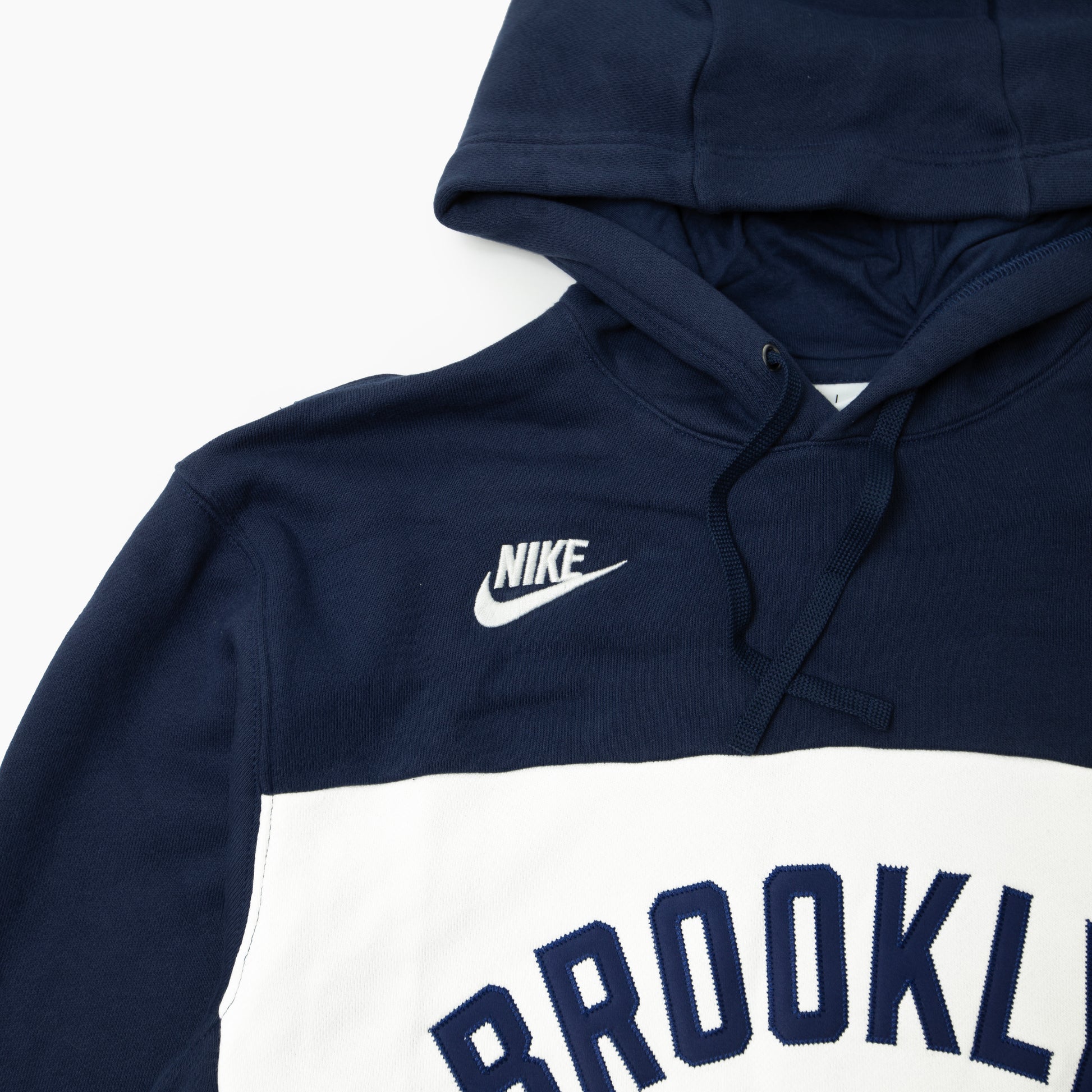 Nike MLB Cooperstown Legacy Colorblock French Terry Hoodie Brooklyn 040E-0H6Y-KB-GWA