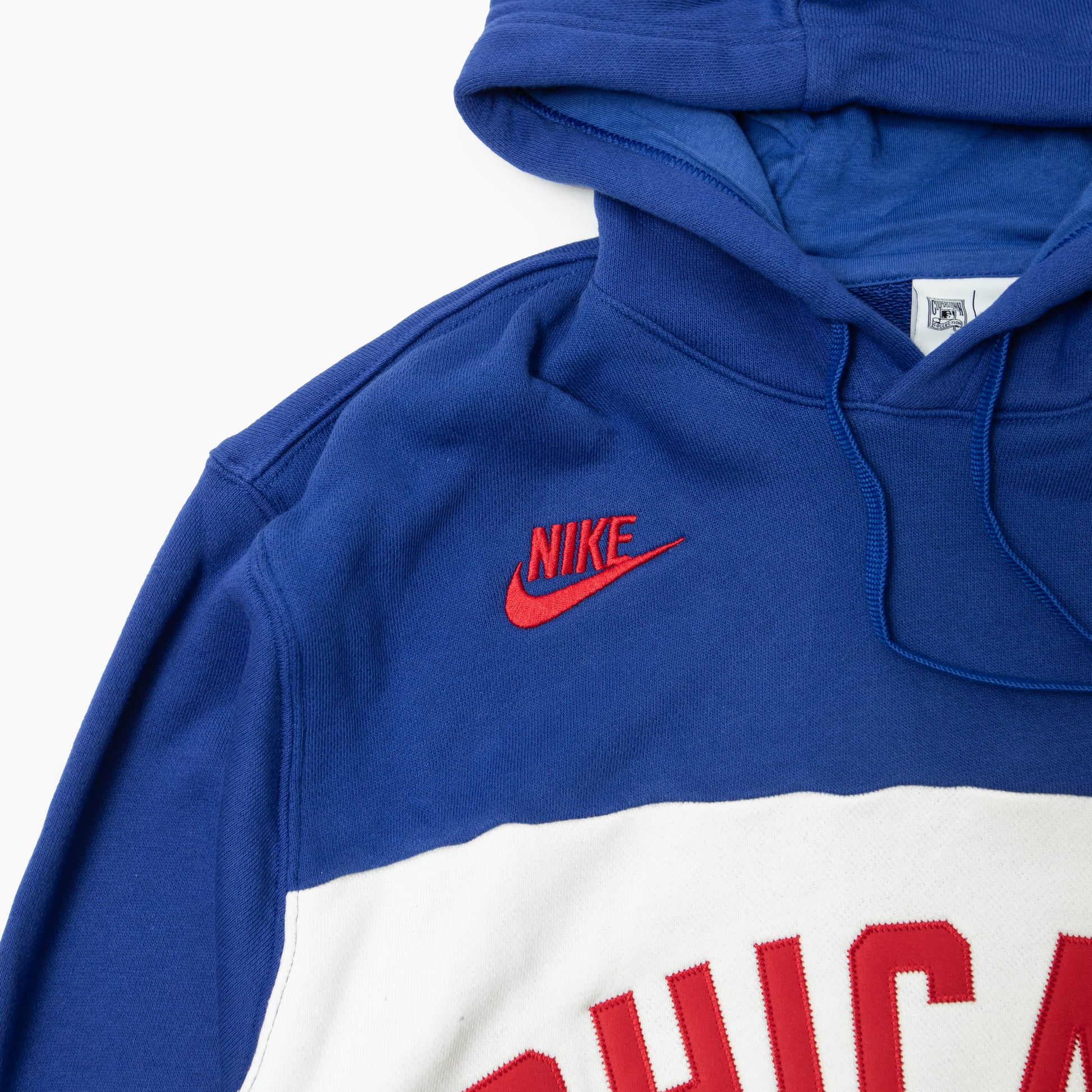 Nike MLB Cooperstown Legacy Colorblock French Terry Hoodie Chicago 040E-OFUU-C78-GWA