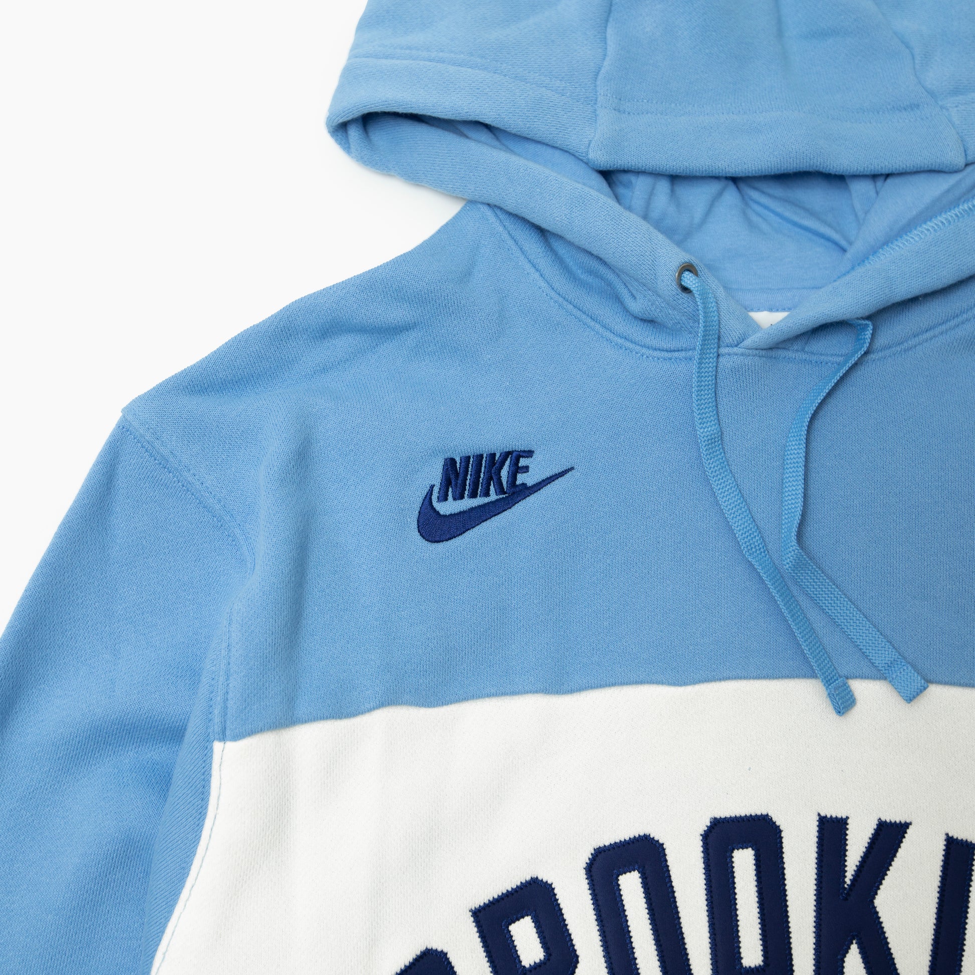 Nike MLB Cooperstown Legacy Colorblock French Terry Hoodie Brooklyn 040E-0H6R-KB-GWA