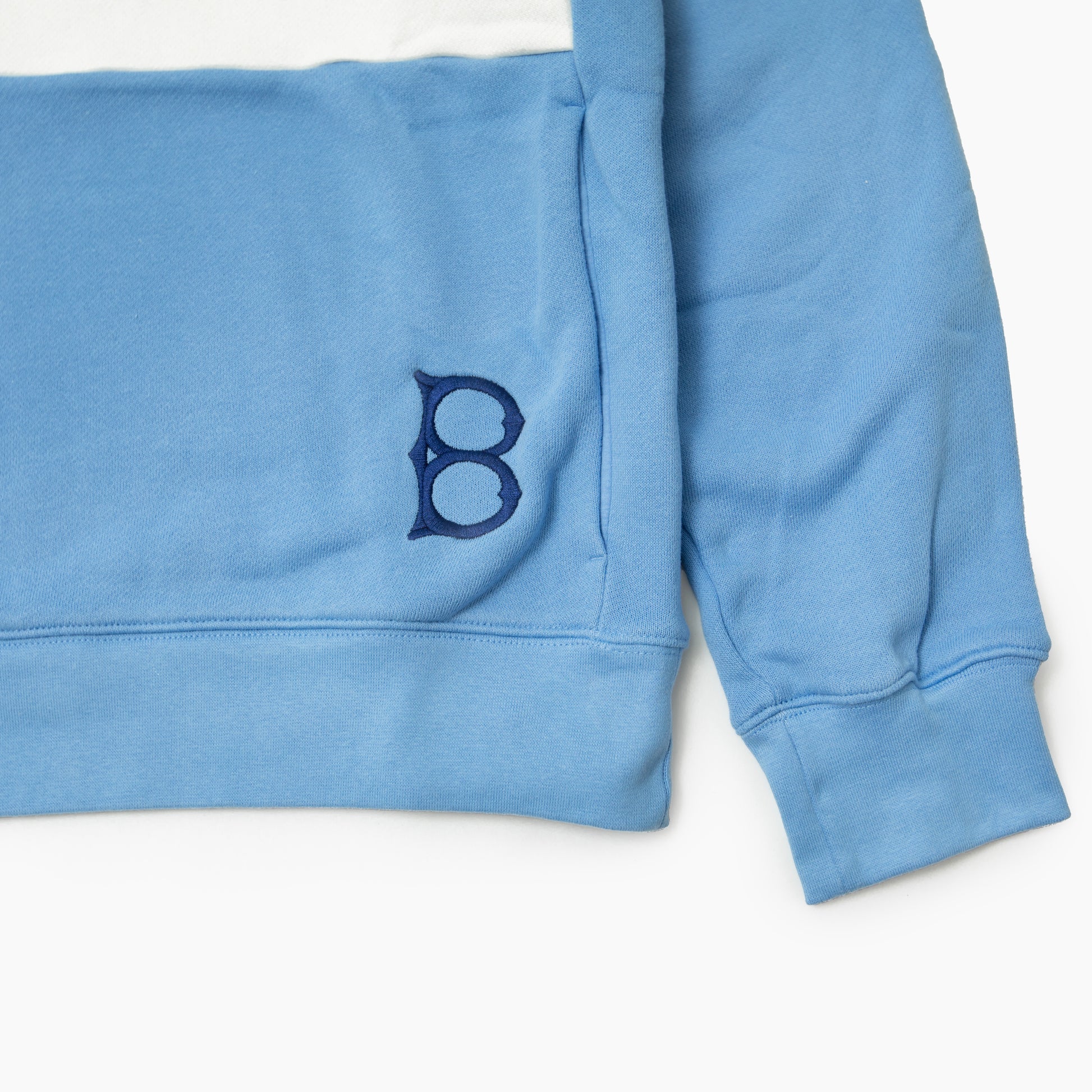 Nike MLB Cooperstown Legacy Colorblock French Terry Hoodie Brooklyn 040E-0H6R-KB-GWA