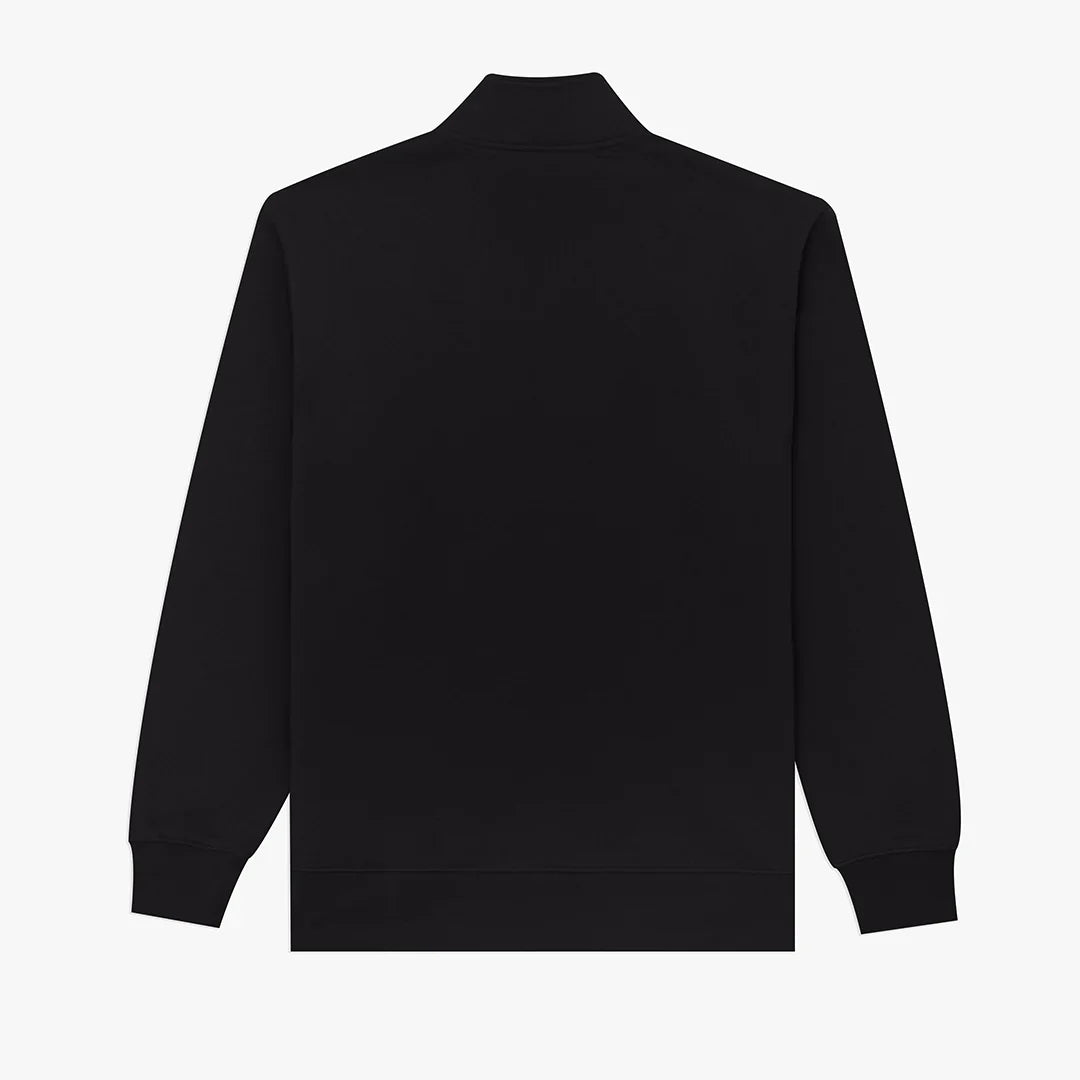 Parlez clothing ORA 1/4 ZIP BLACK