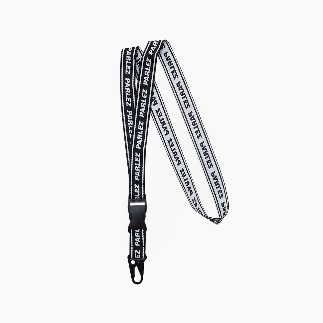 Parlez clothing DOCKER LANYARD BLACK