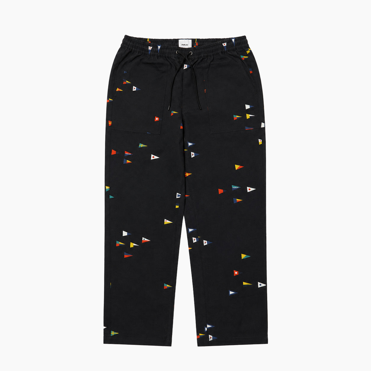 Parlez clothing SURF PANT PRINTED FLAG/TOPAZ NAVY