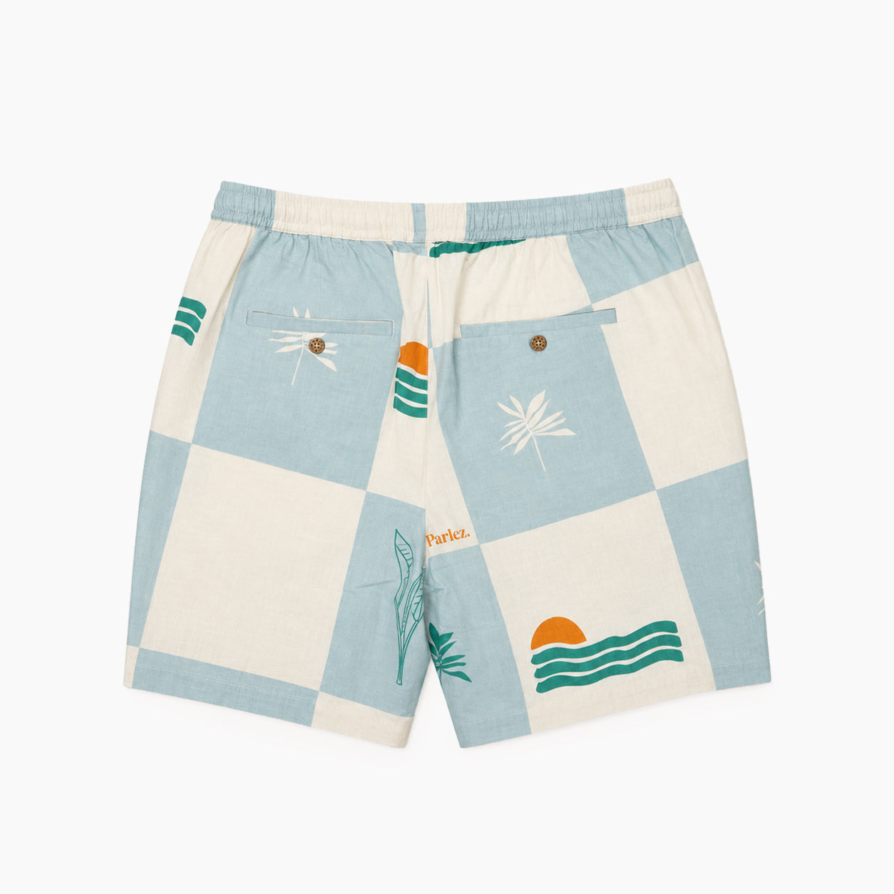 Parlez clothing CABO SHORTS SEA MIST