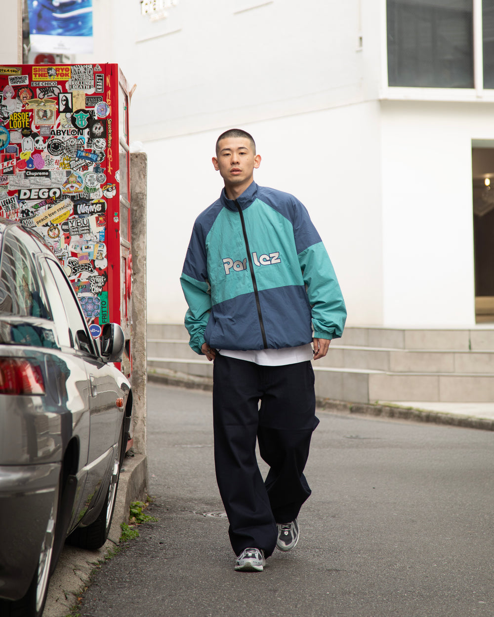 Parlez clothing RAIL TRACK JACKET style image