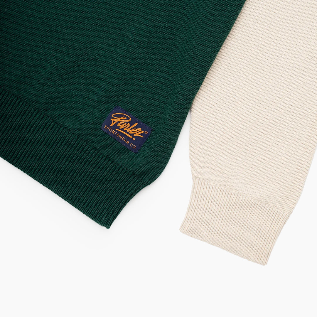 Parlez clothing AREA CREW KNIT MIDNIGHT