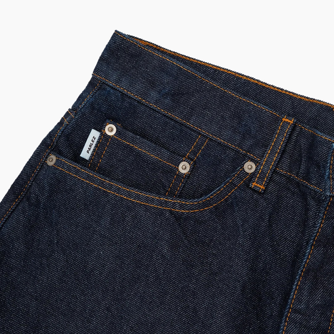 Parlez clothing PROSPECT DENIM TROUSER LIGHT RINSE WASH