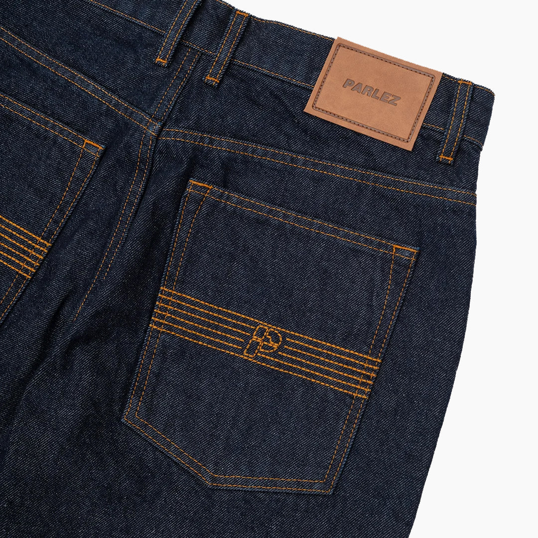 Parlez clothing PROSPECT DENIM TROUSER LIGHT RINSE WASH