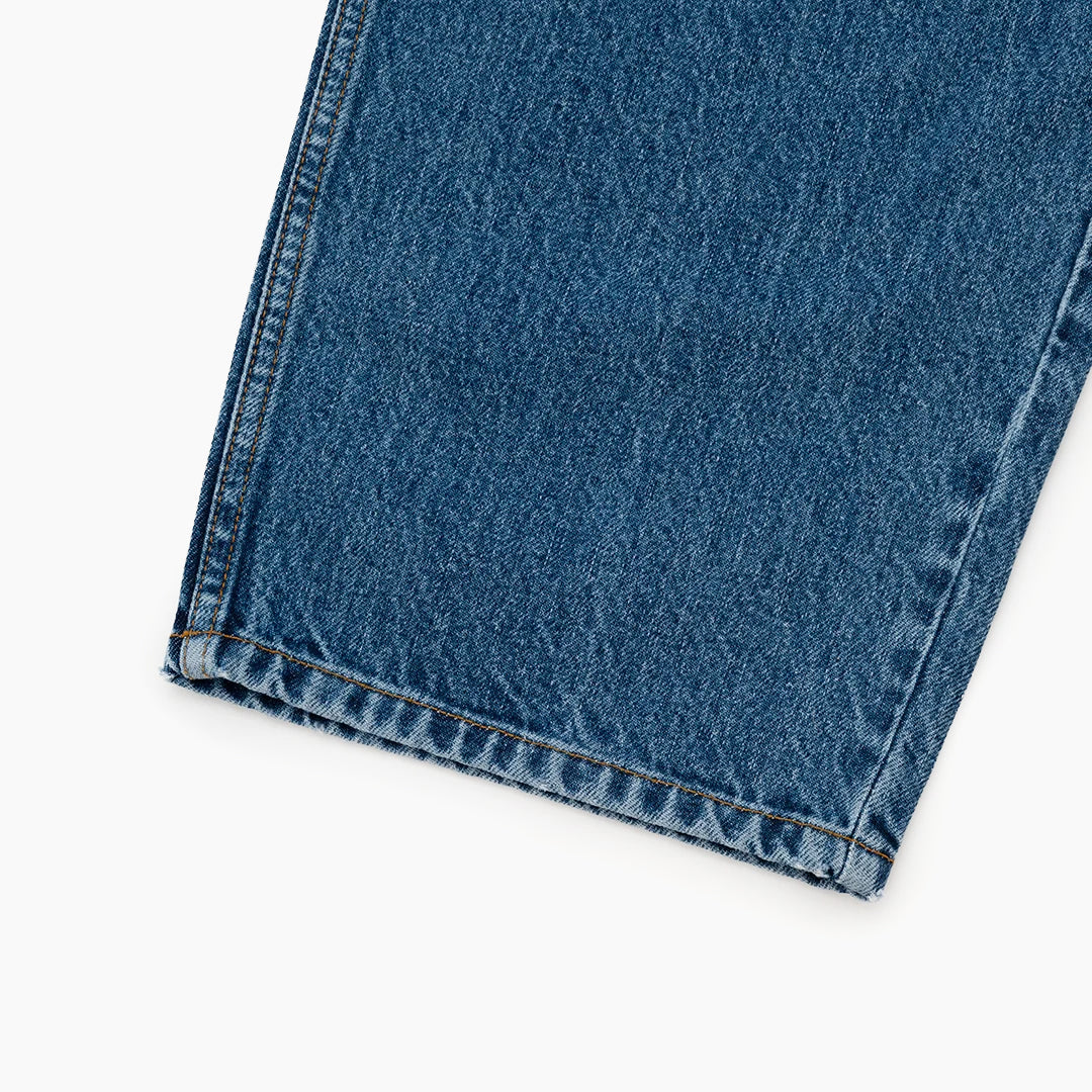 Parlez clothing PROSPECT DENIM TROUSER MID ENZYME WASH