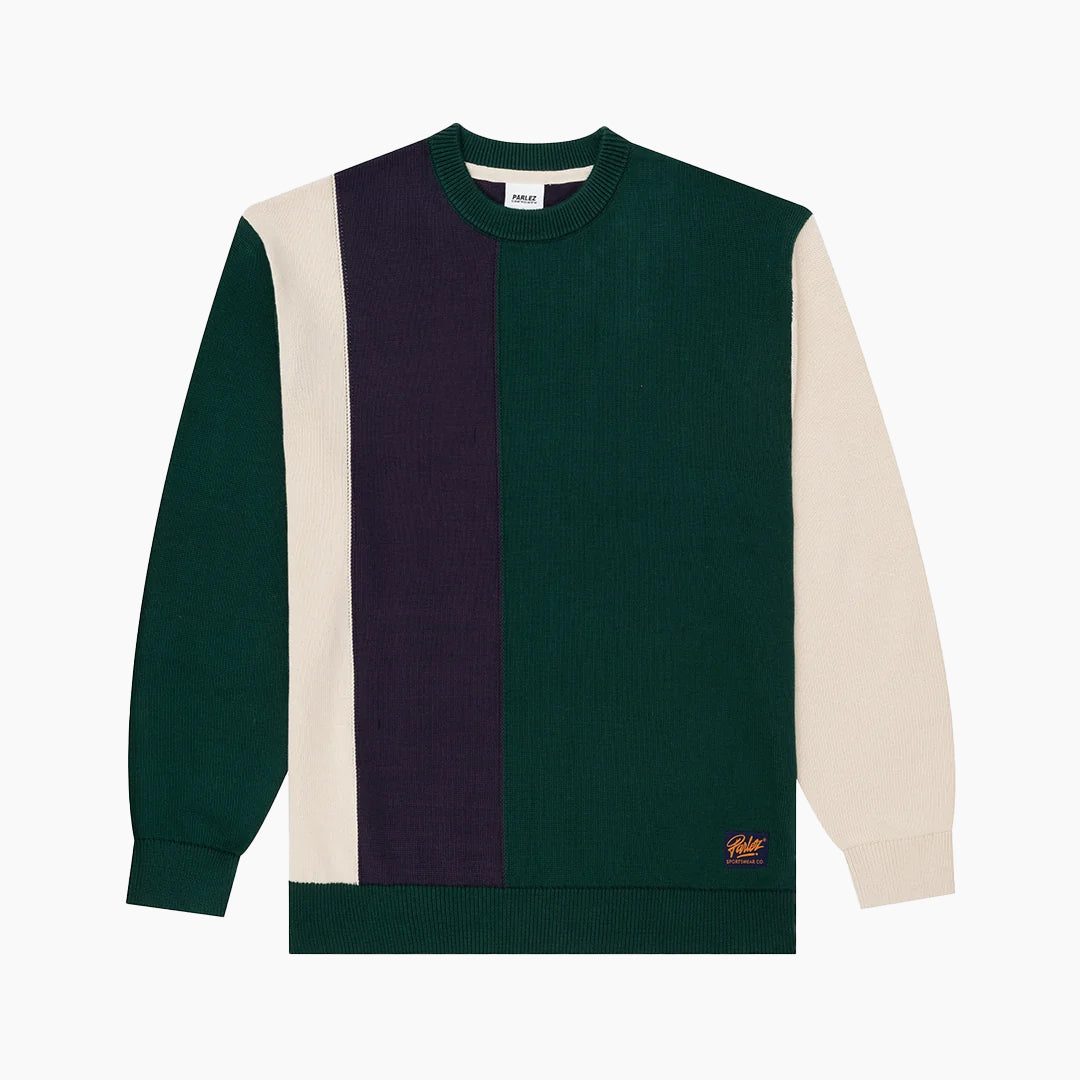 Parlez clothing AREA CREW KNIT MIDNIGHT
