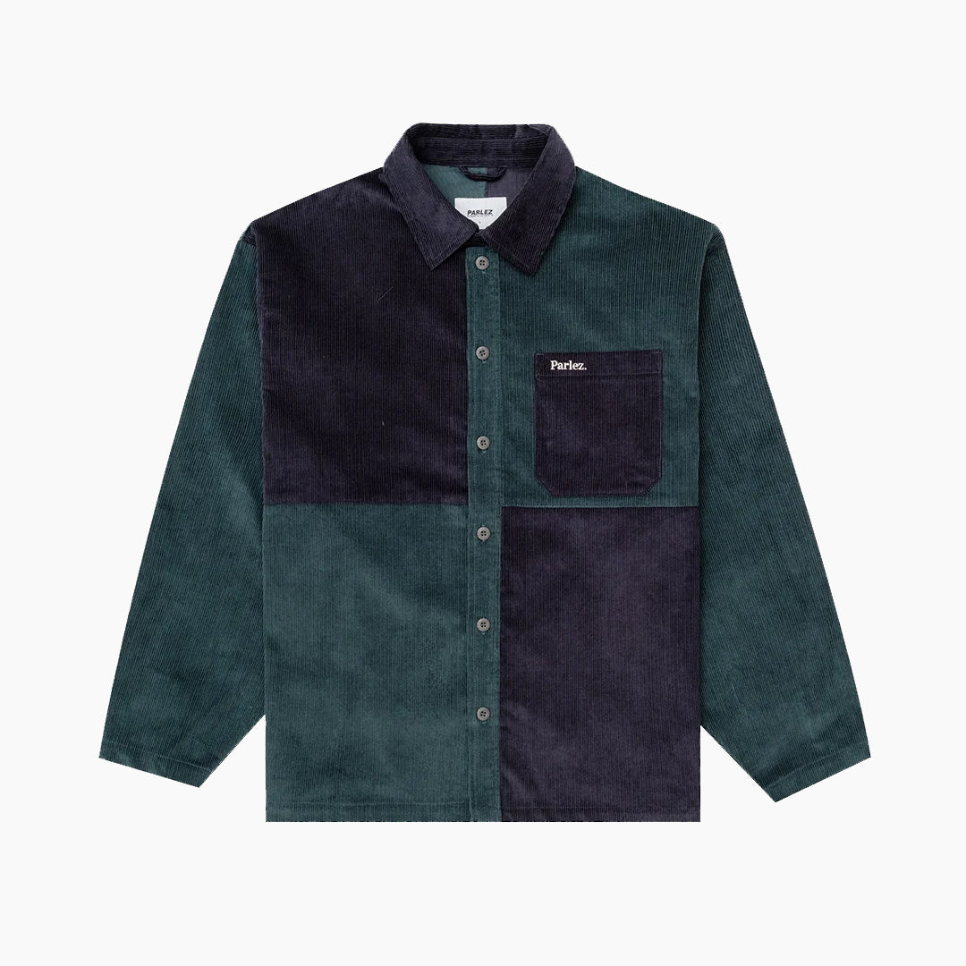 Parlez clothing RECRAFT JACKET DEEP GREEN/MIDNIGHT