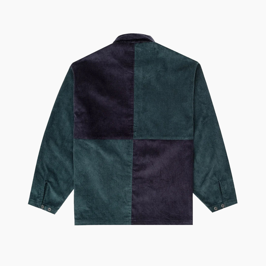 Parlez clothing RECRAFT JACKET DEEP GREEN/MIDNIGHT