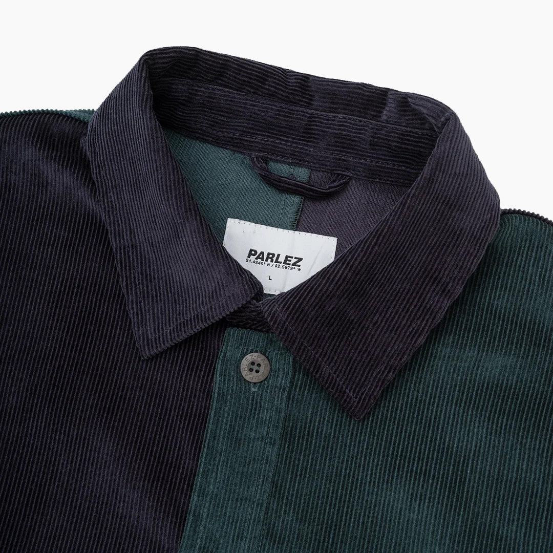 Parlez clothing RECRAFT JACKET DEEP GREEN/MIDNIGHT