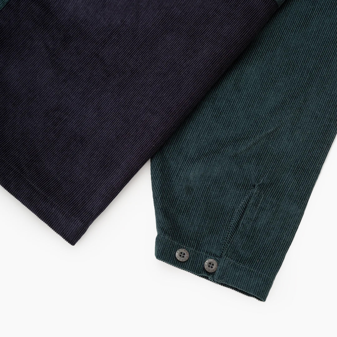 Parlez clothing RECRAFT JACKET DEEP GREEN/MIDNIGHT