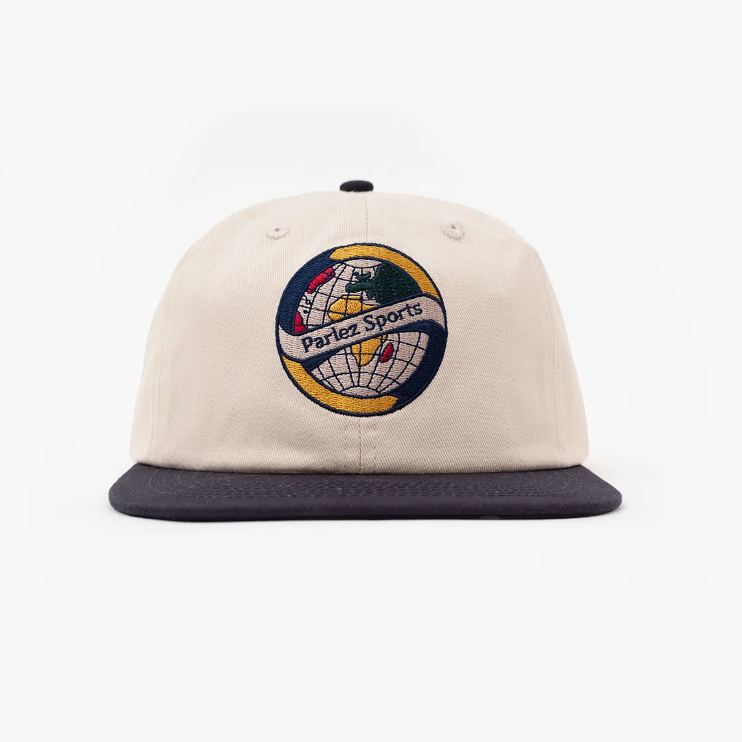 Parlez clothing UPTON 6 PANEL CAP PUTTY